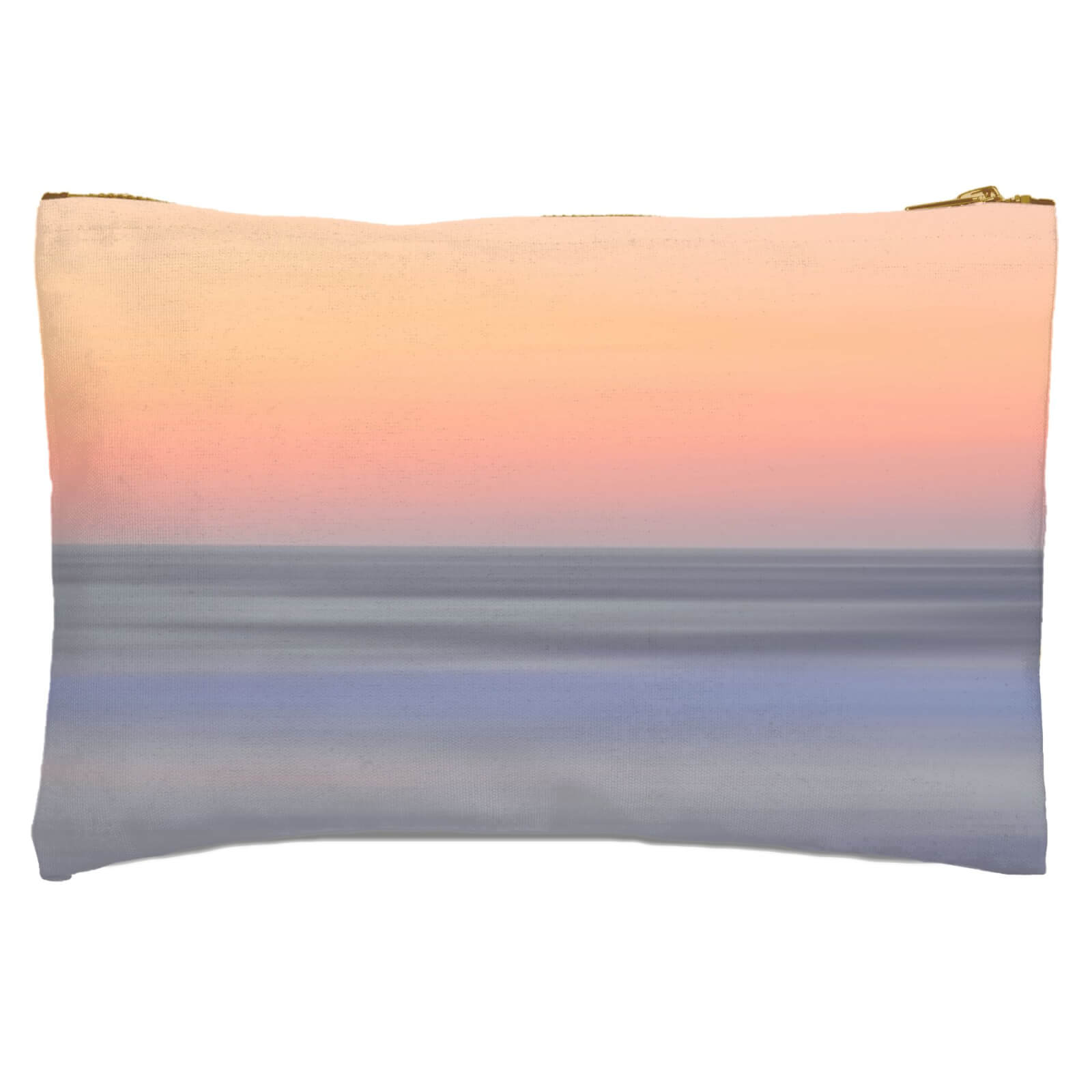 Sunset Orange Blue Zipped Pouch