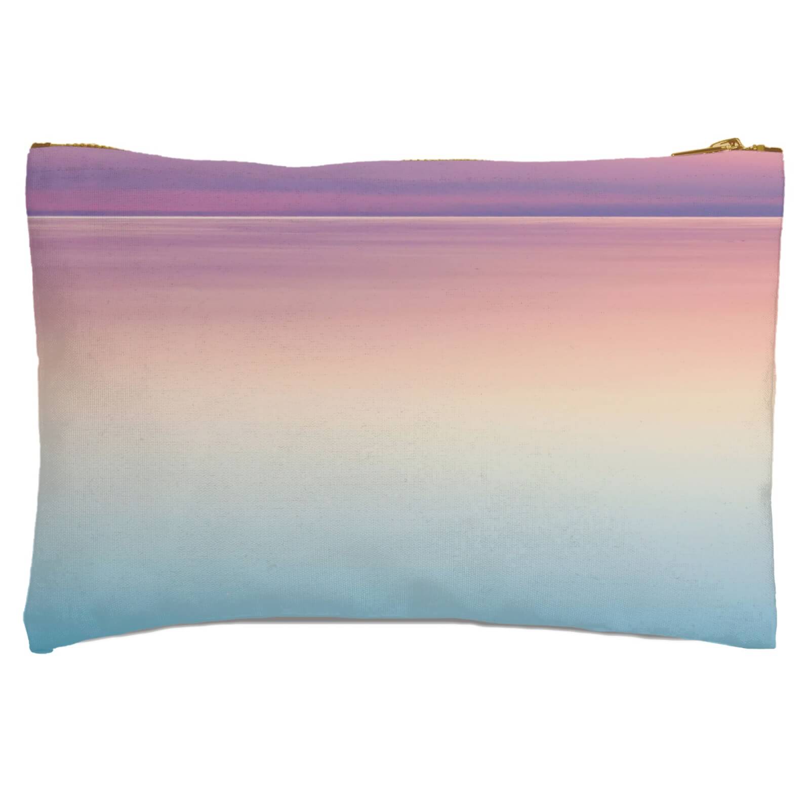 Sunset Blue And Pink Zipped Pouch