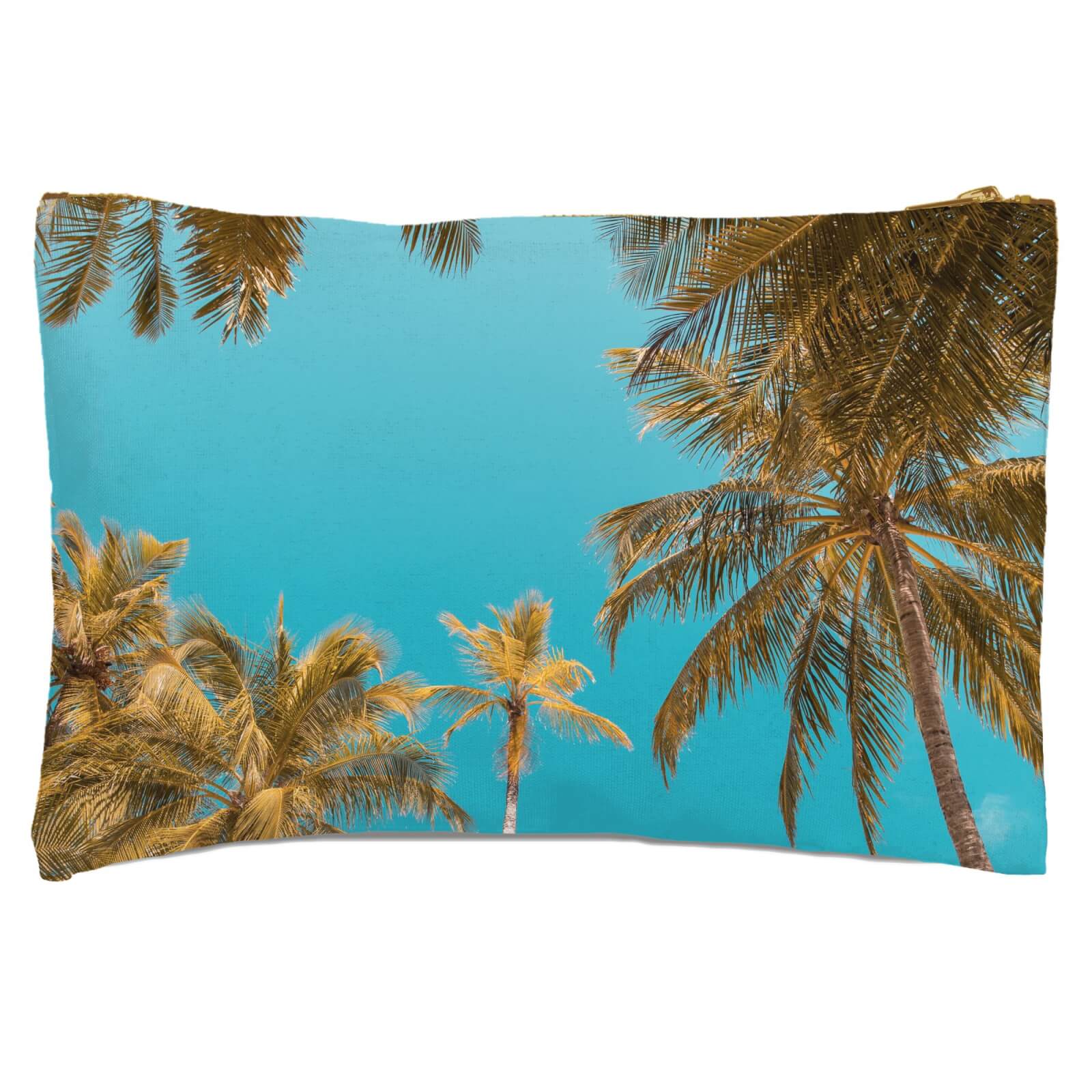 Palm Trees Zipped Pouch