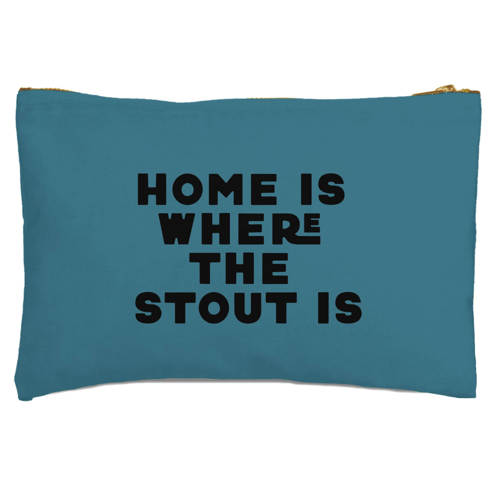 Home Is Where The Stout Is Zipped Pouch