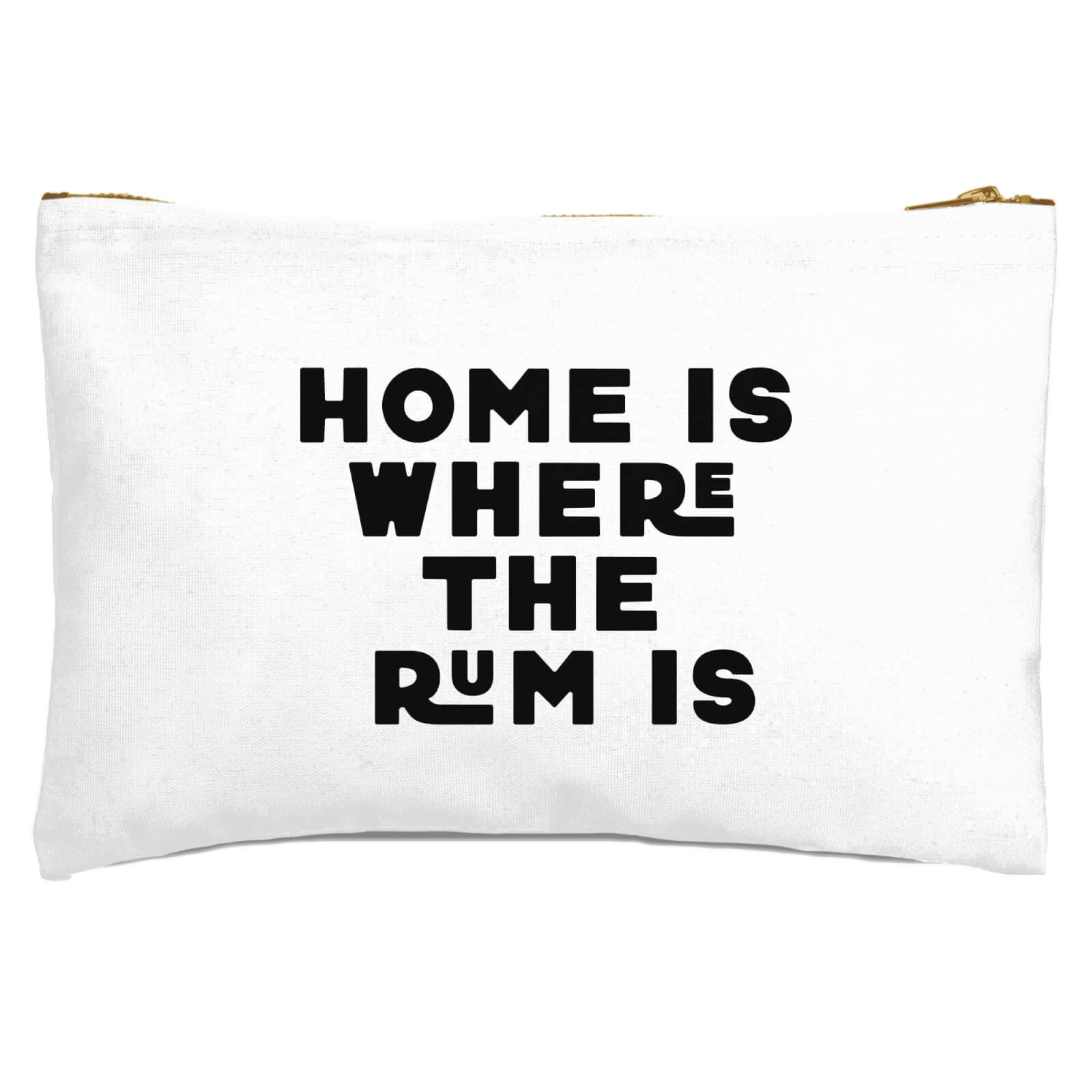 Home Is Where The Rum Is Zipped Pouch
