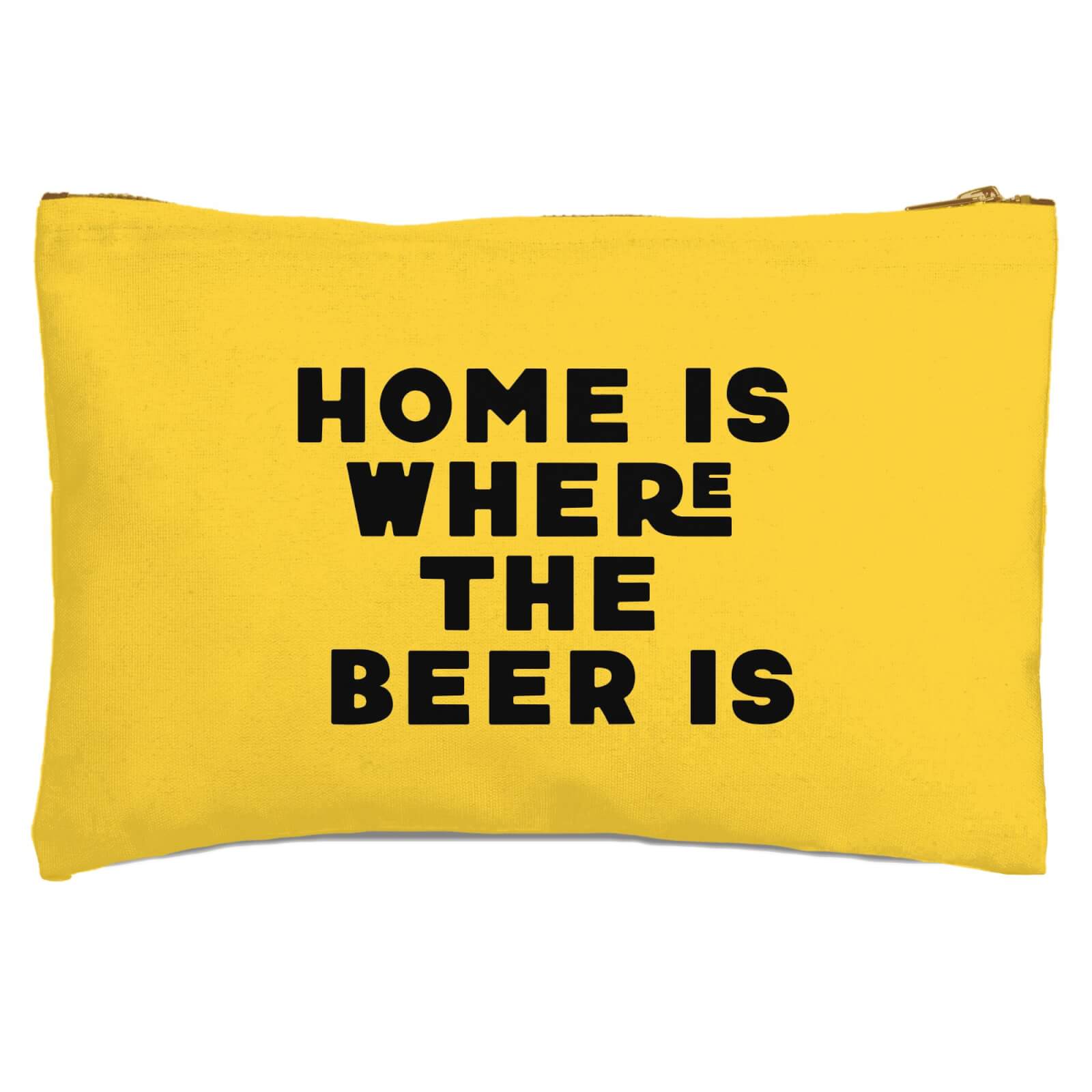Home Is Where The Beer Is Zipped Pouch