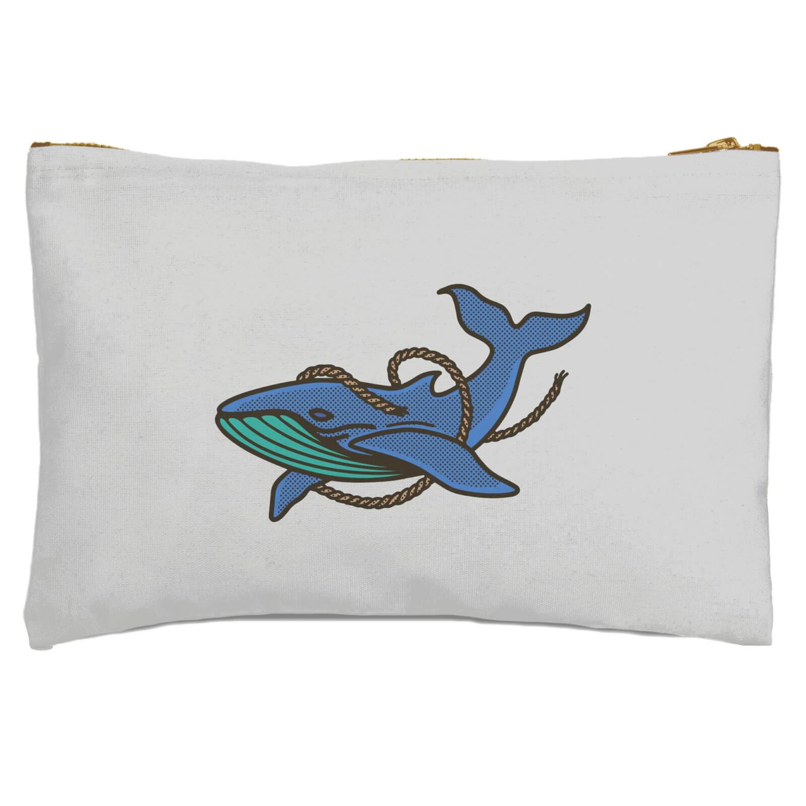 Sea Blue Whale Zipped Pouch