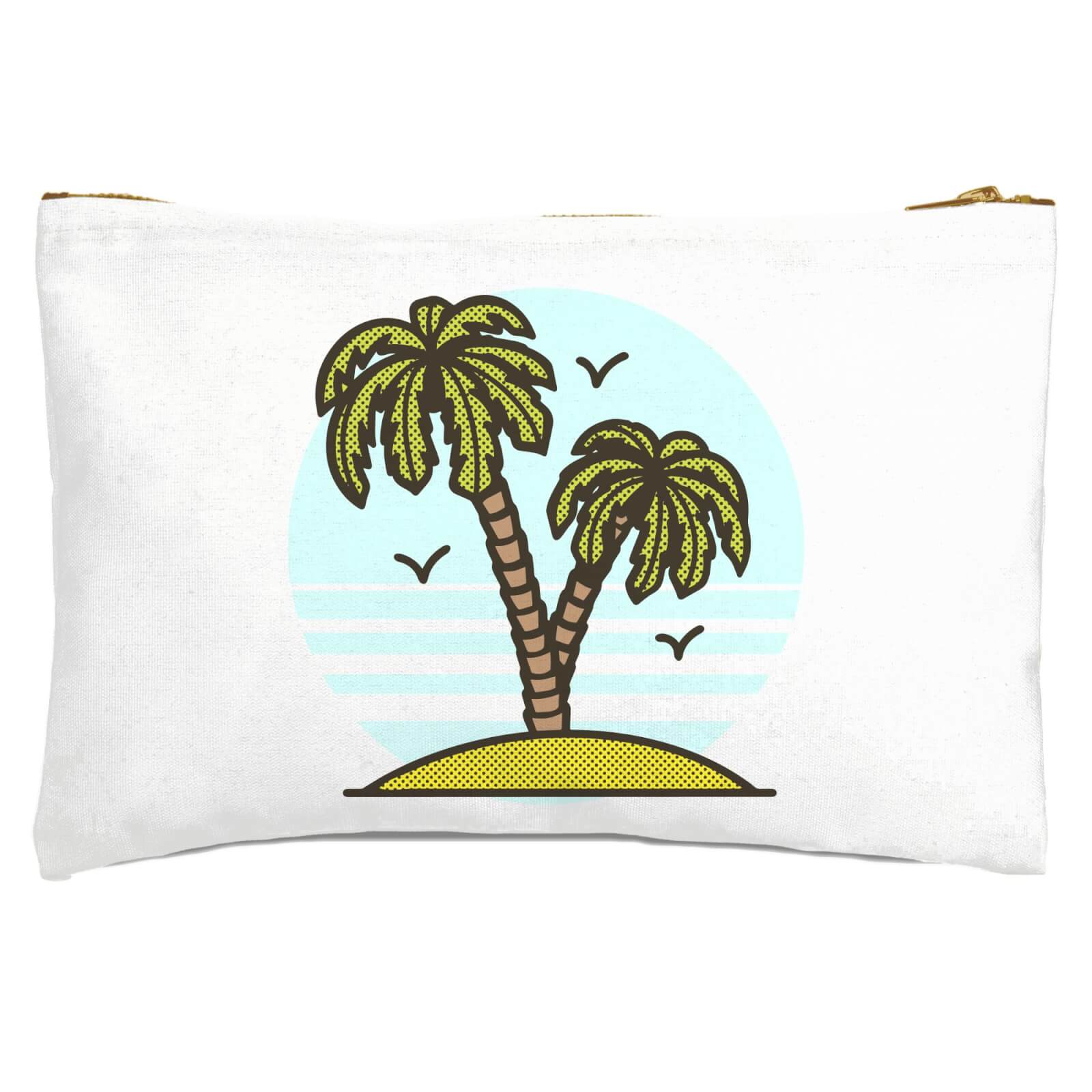 Deserted Island Zipped Pouch