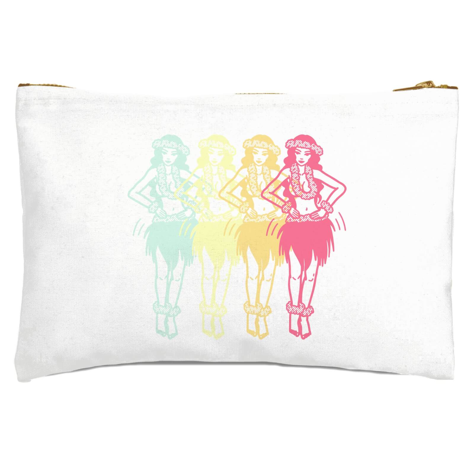Hula Girls Zipped Pouch