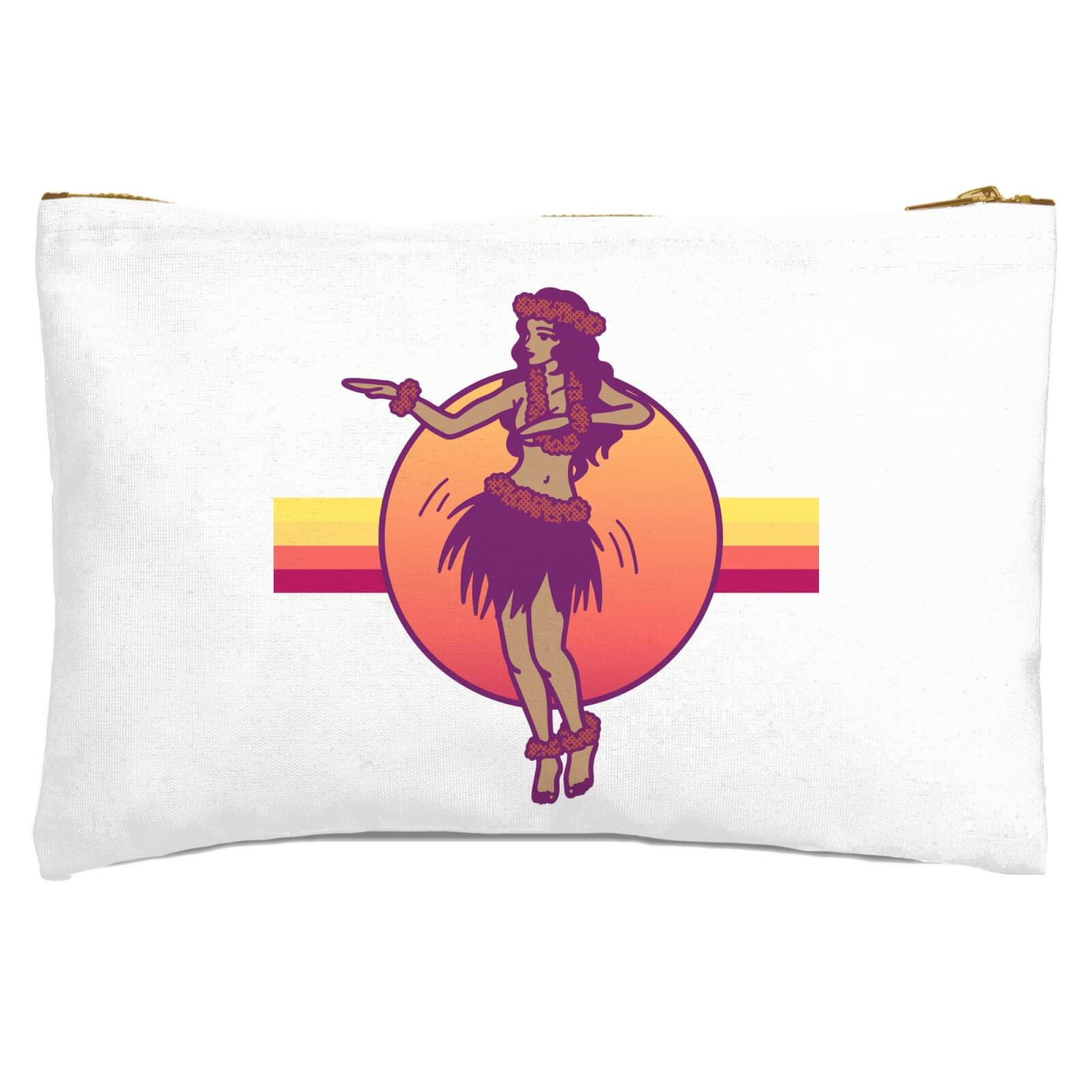 Hula Dance Zipped Pouch