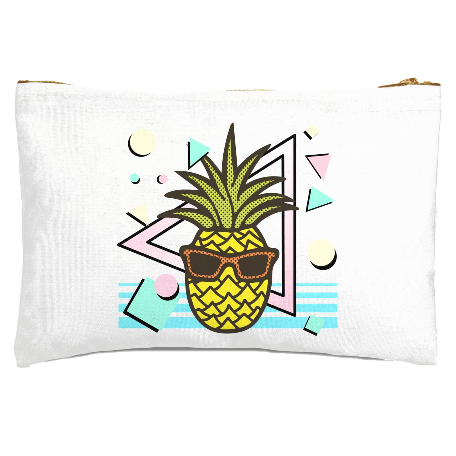 Summer Pineapple Zipped Pouch