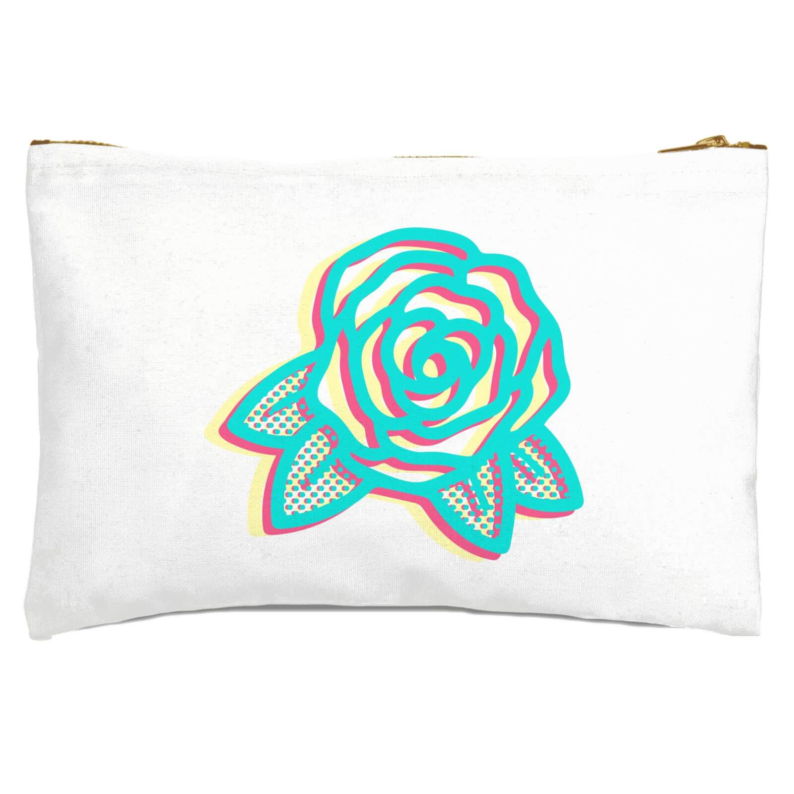Summer Rose Zipped Pouch
