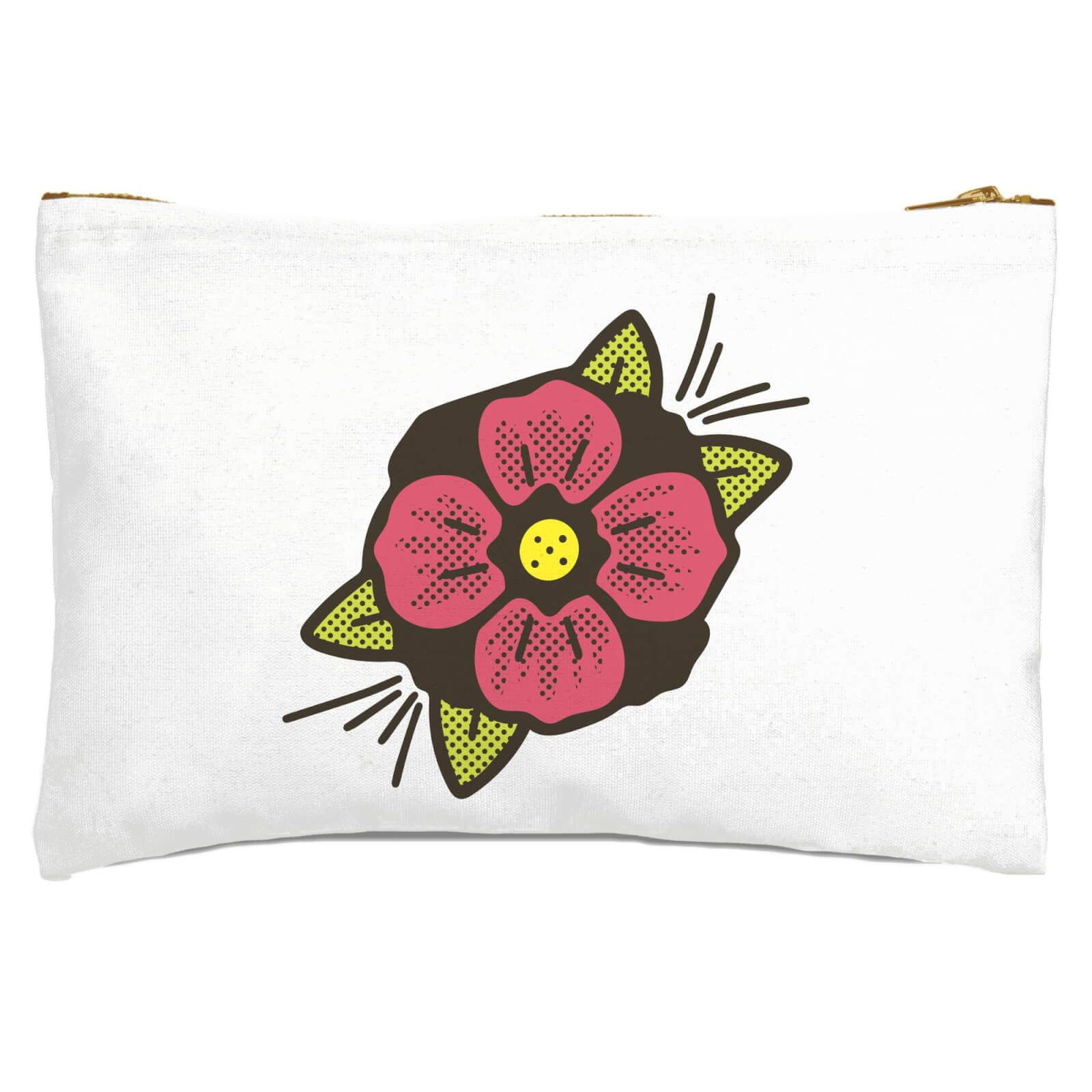 Summer Flower Zipped Pouch