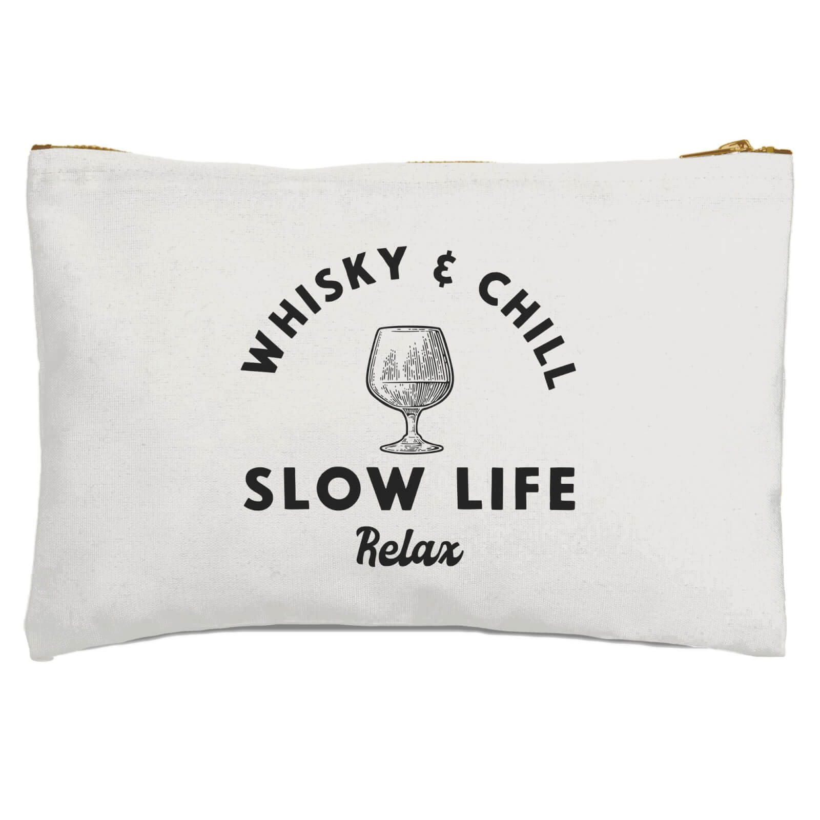 Whisky And Chill Zipped Pouch