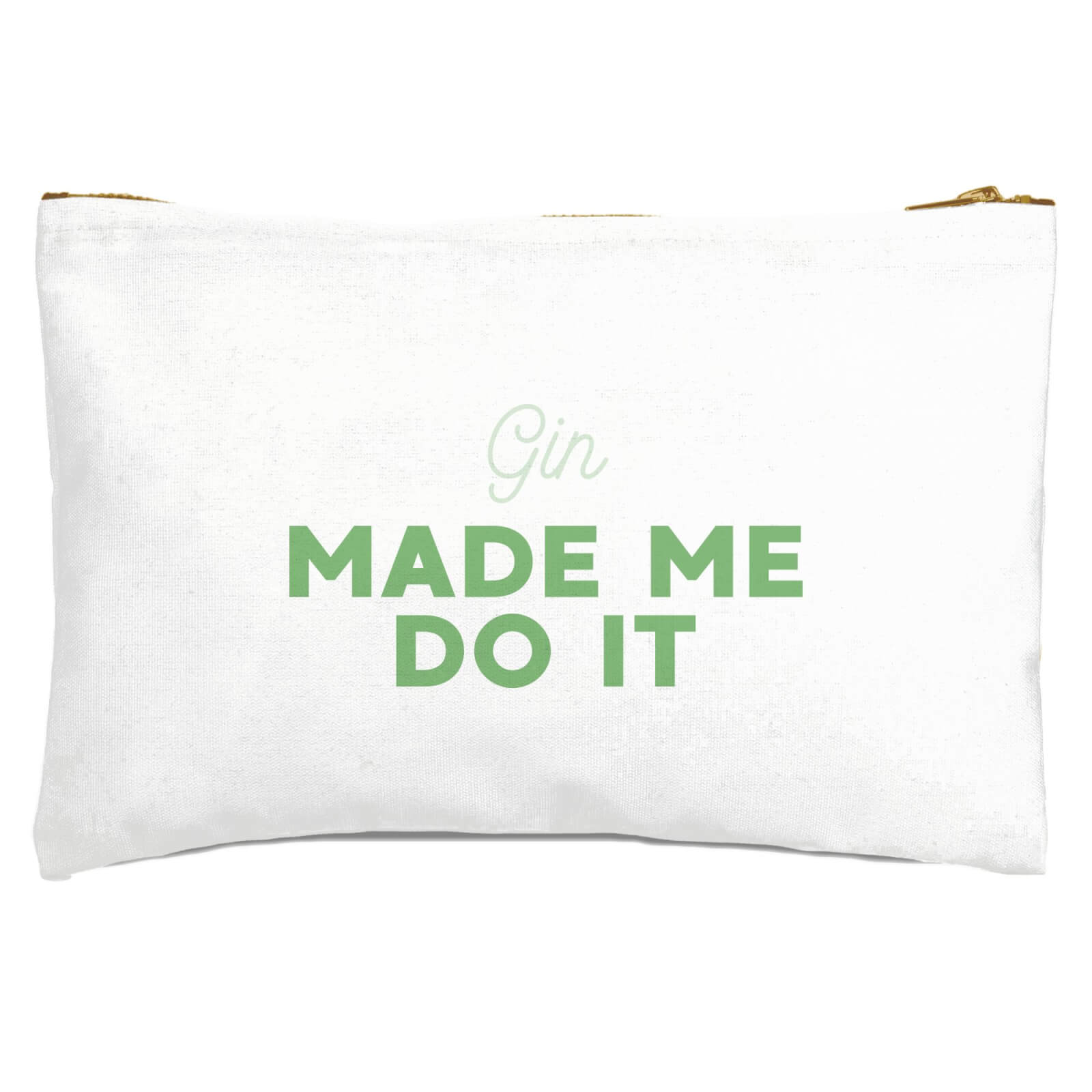 Gin Made Me Do It Zipped Pouch