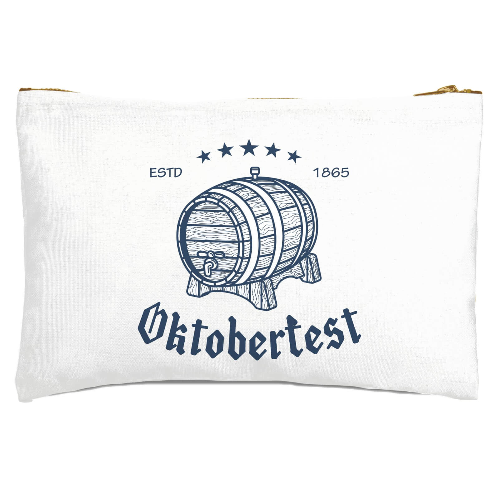 Oktoberfest Barrel Zipped Pouch