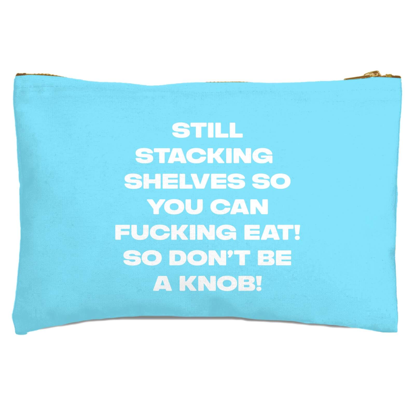 Still Stacking Shelves Zipped Pouch