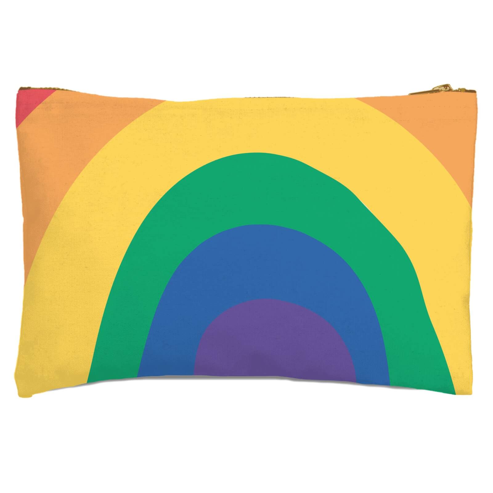 Close Up Rainbow Zipped Pouch