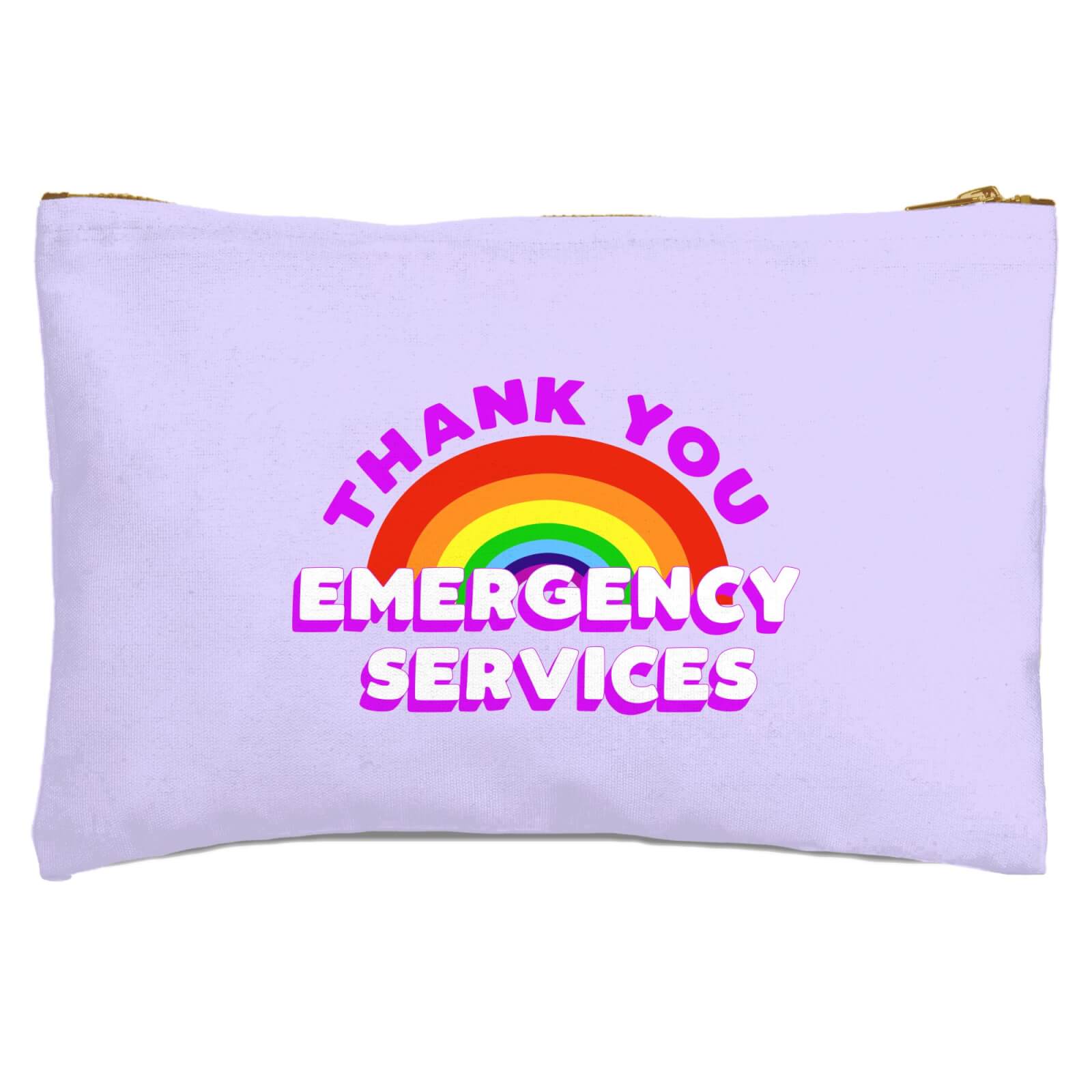Thank You Emergency Services Zipped Pouch