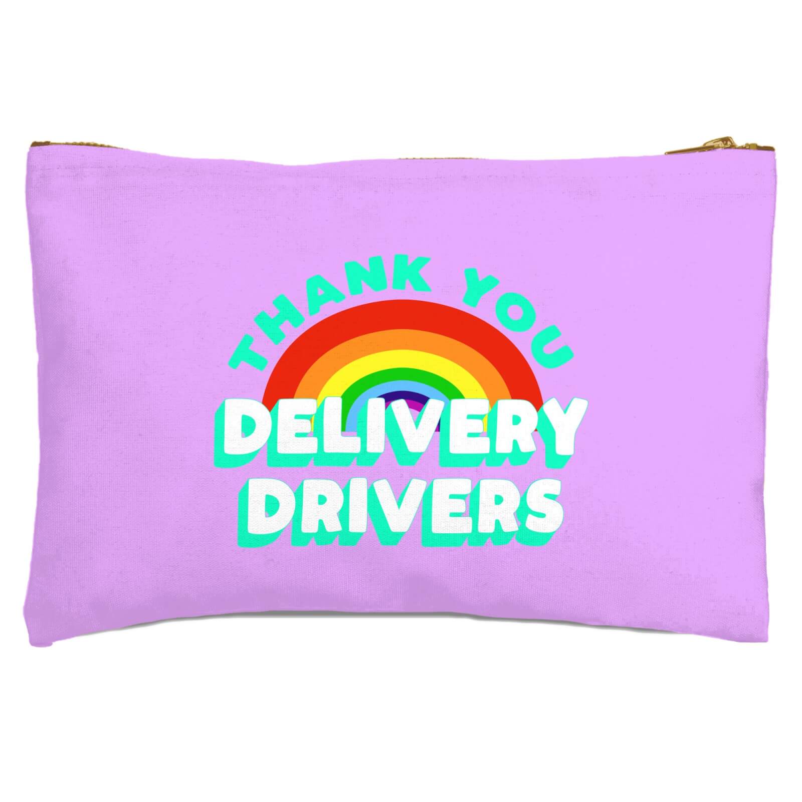 Thank You Delivery Drivers Zipped Pouch