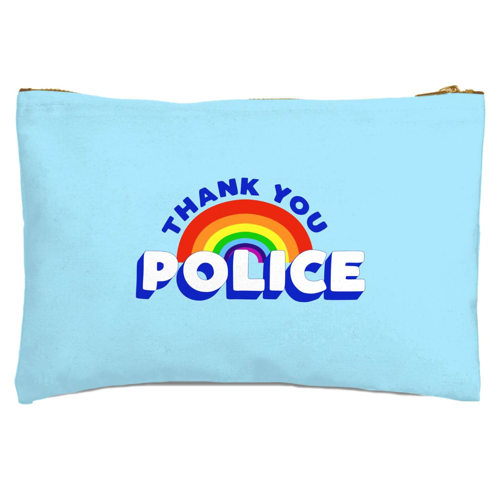 Thank You Police Zipped Pouch