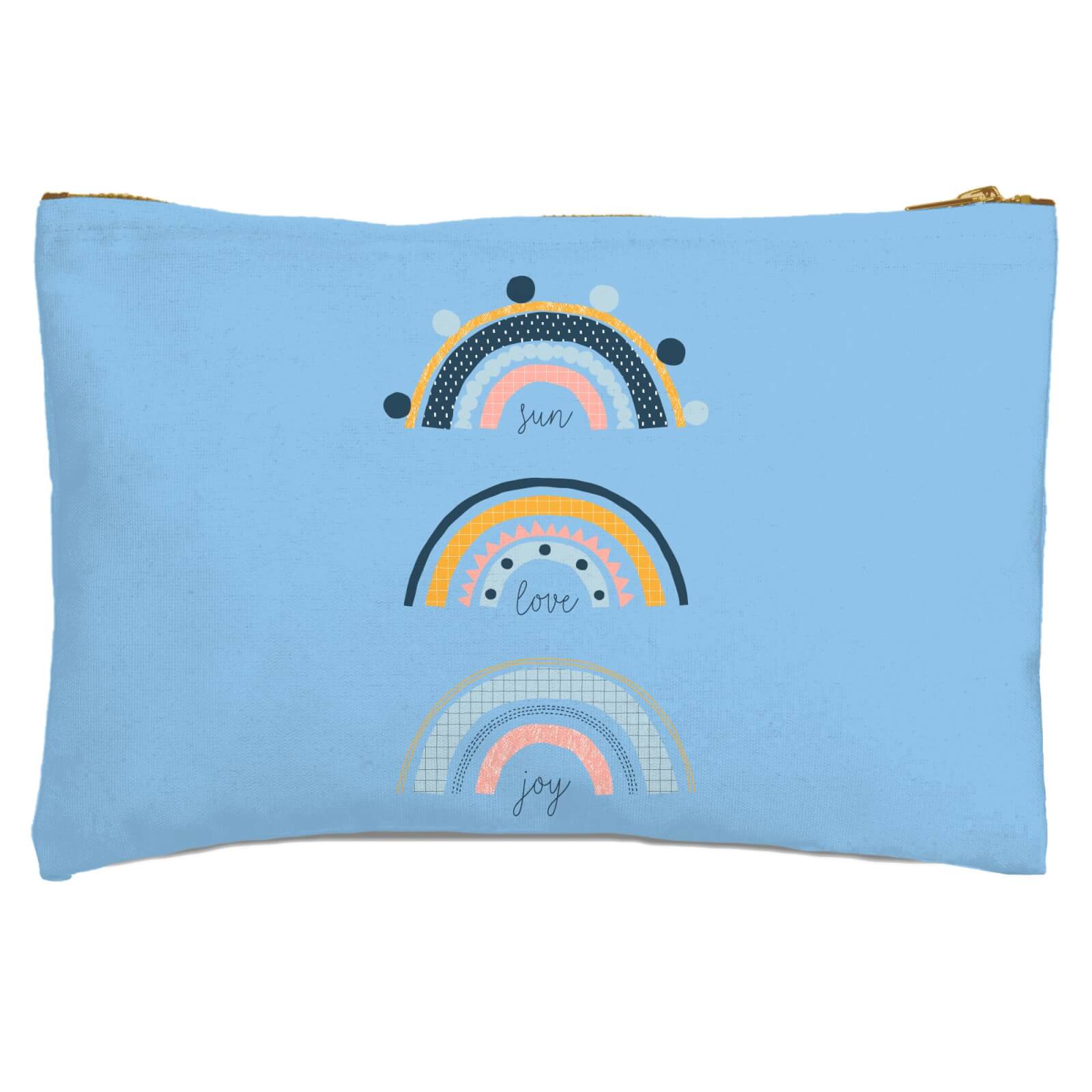 Sun Love Joy Zipped Pouch