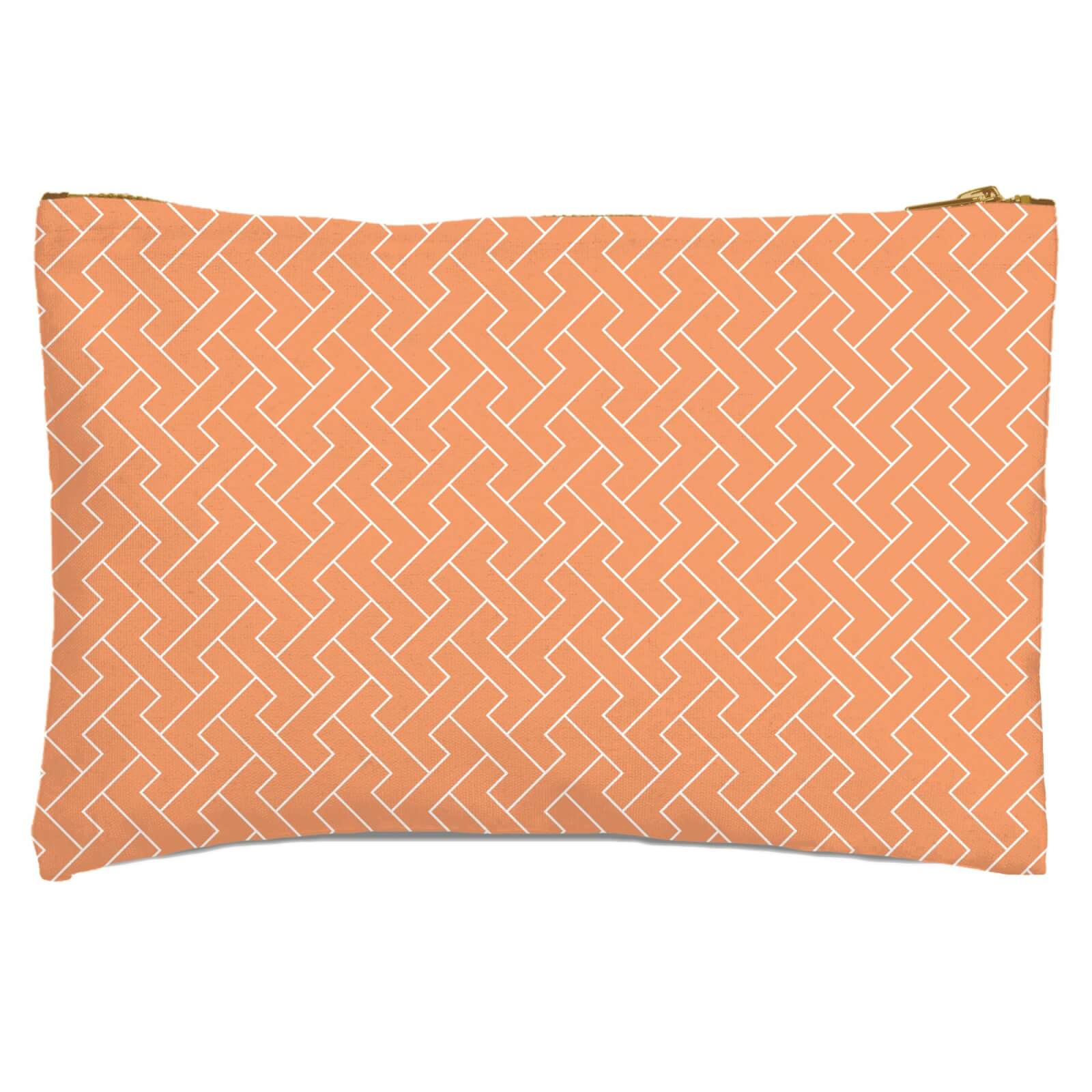 Linear Brick Zipped Pouch