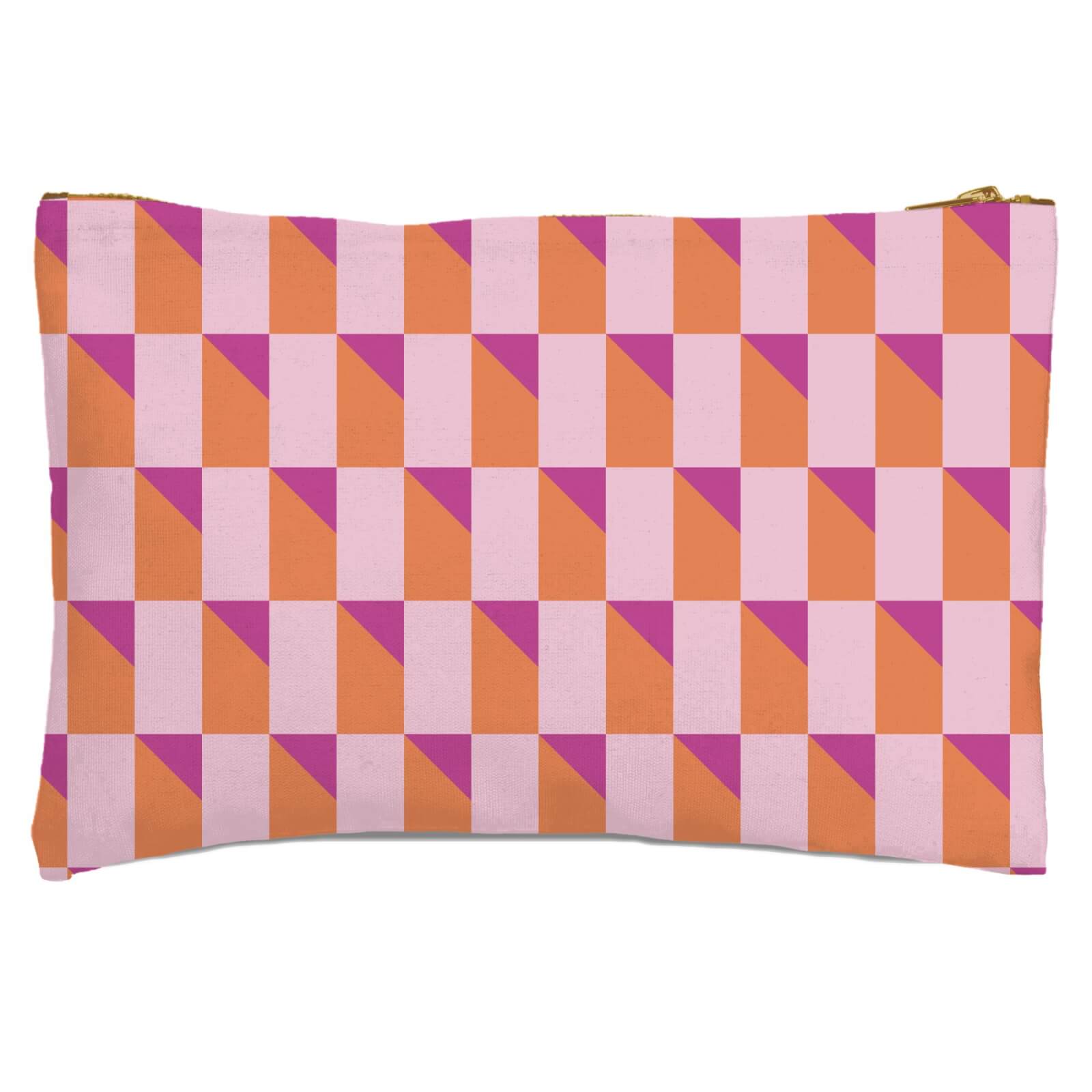 Colourful 3D Shape Zipped Pouch