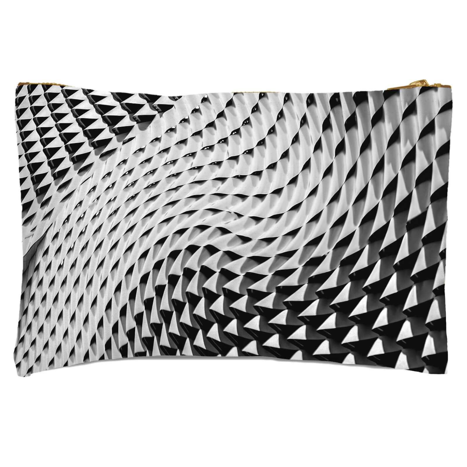 Dimple Texture Zipped Pouch