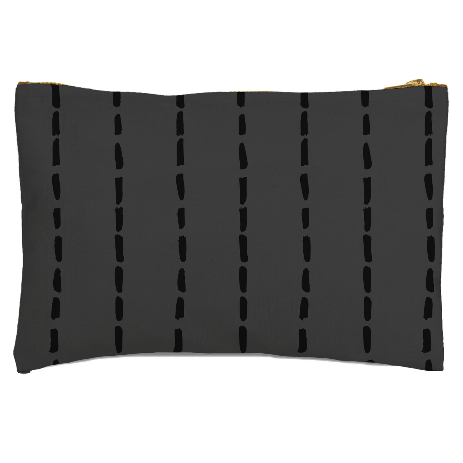 Vertical Stitch Zipped Pouch