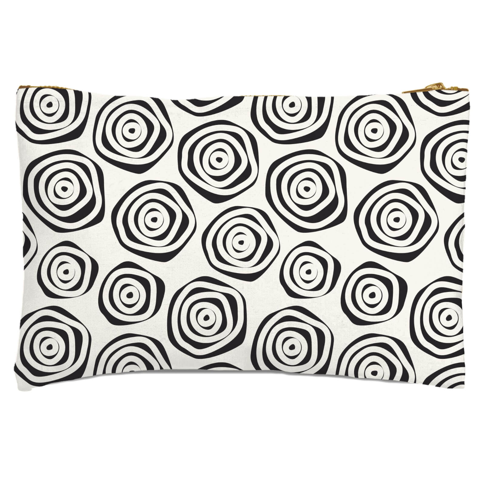 Polka Dot Spirals Zipped Pouch
