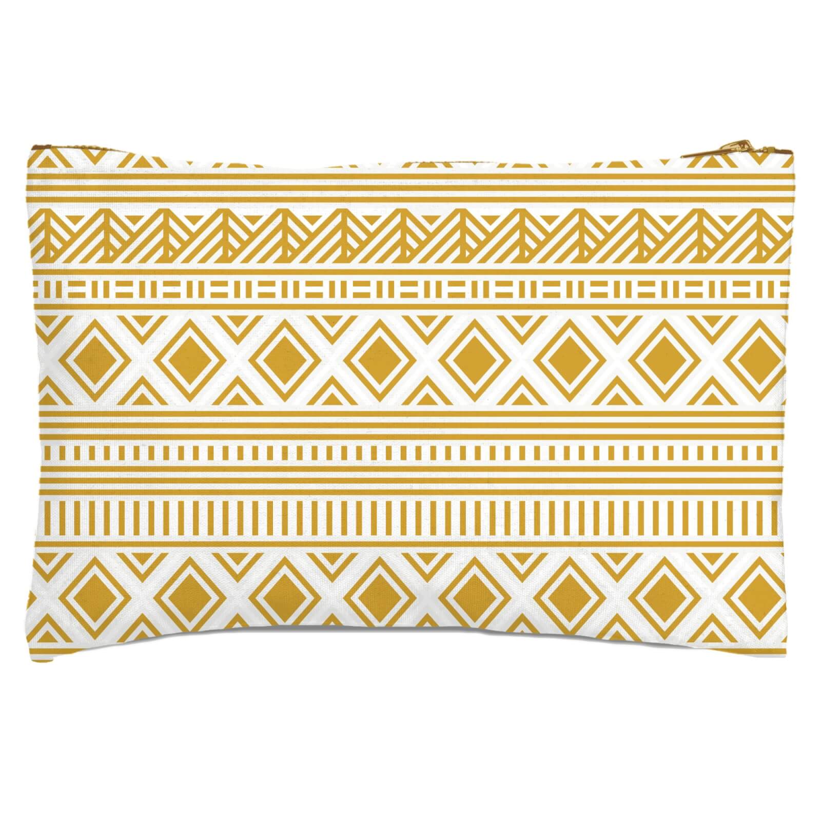 Aztec Lines Zipped Pouch