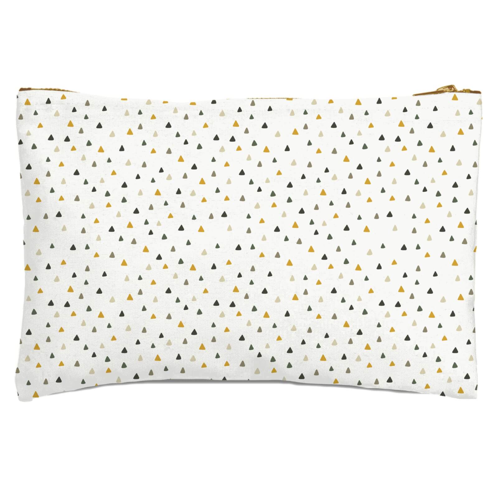 Triangles Zipped Pouch