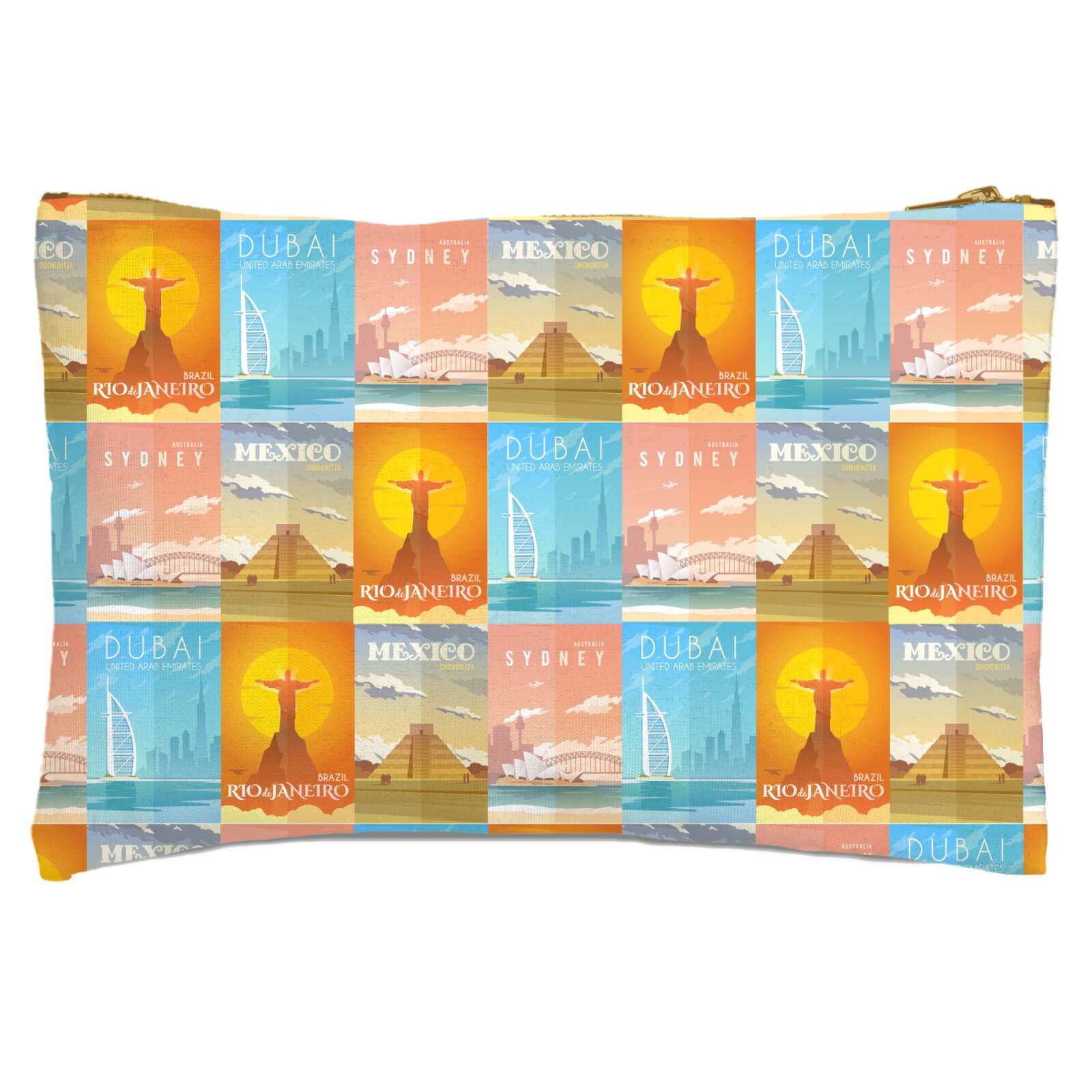 See The World Zipped Pouch