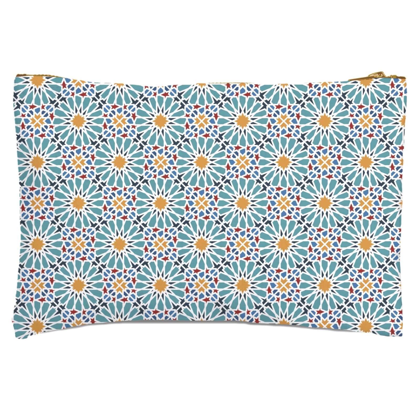 Burst Tile Zipped Pouch