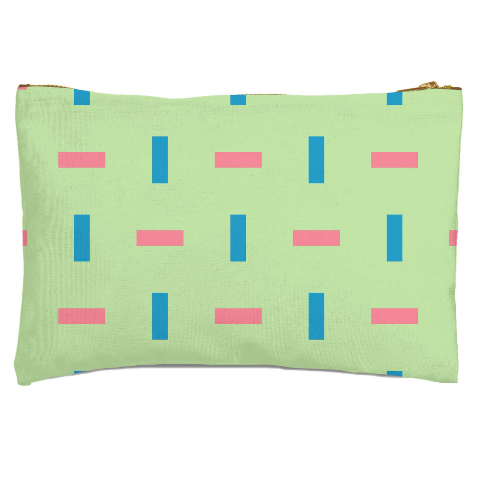 Spaced Bricks Zipped Pouch