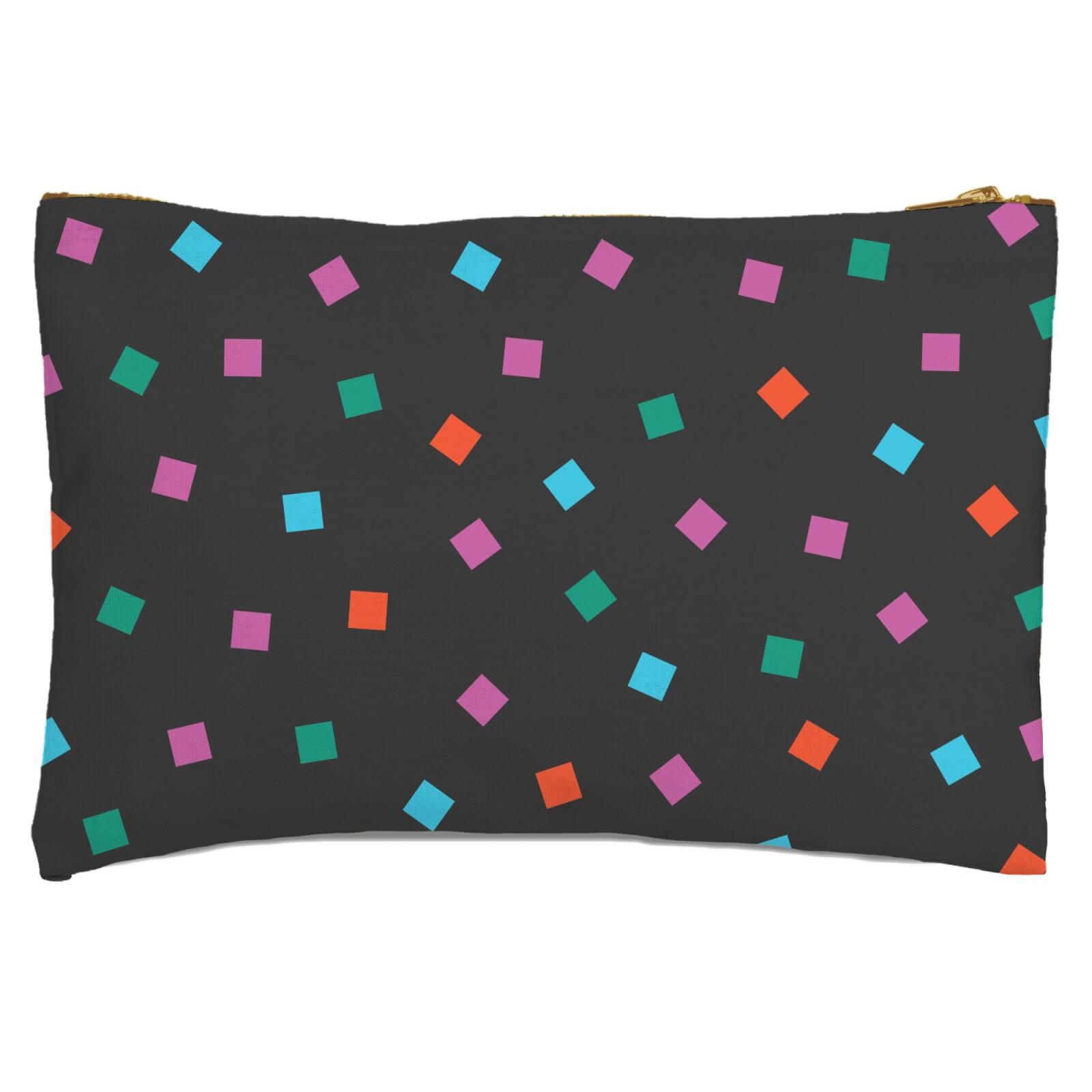 Rainbow Bold Blocks Zipped Pouch