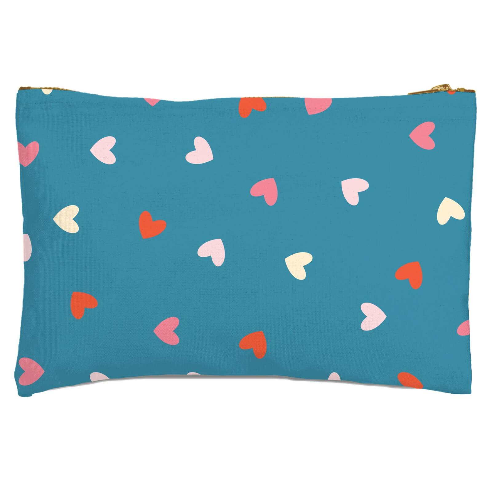 Love Hearts Zipped Pouch