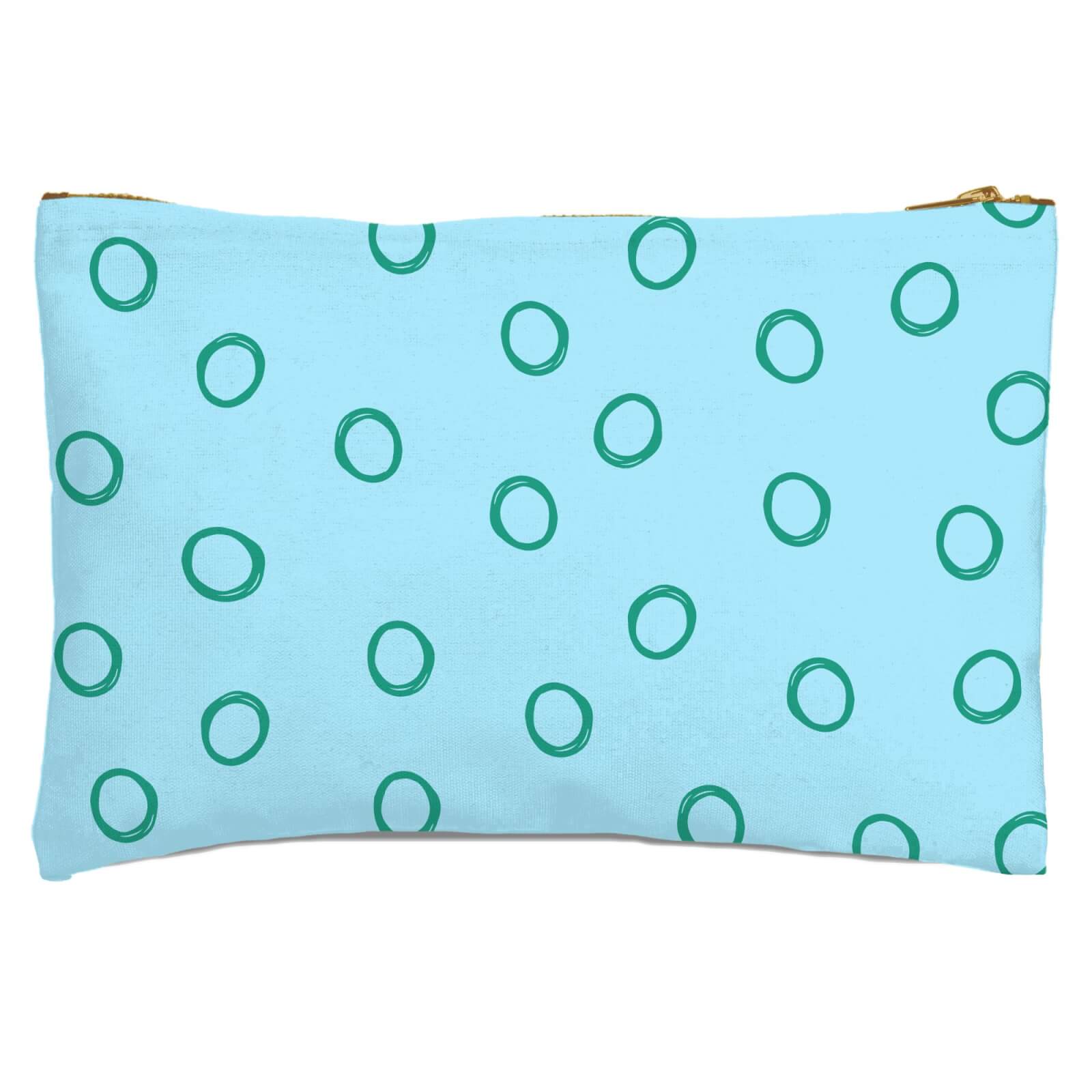 Circles Zipped Pouch