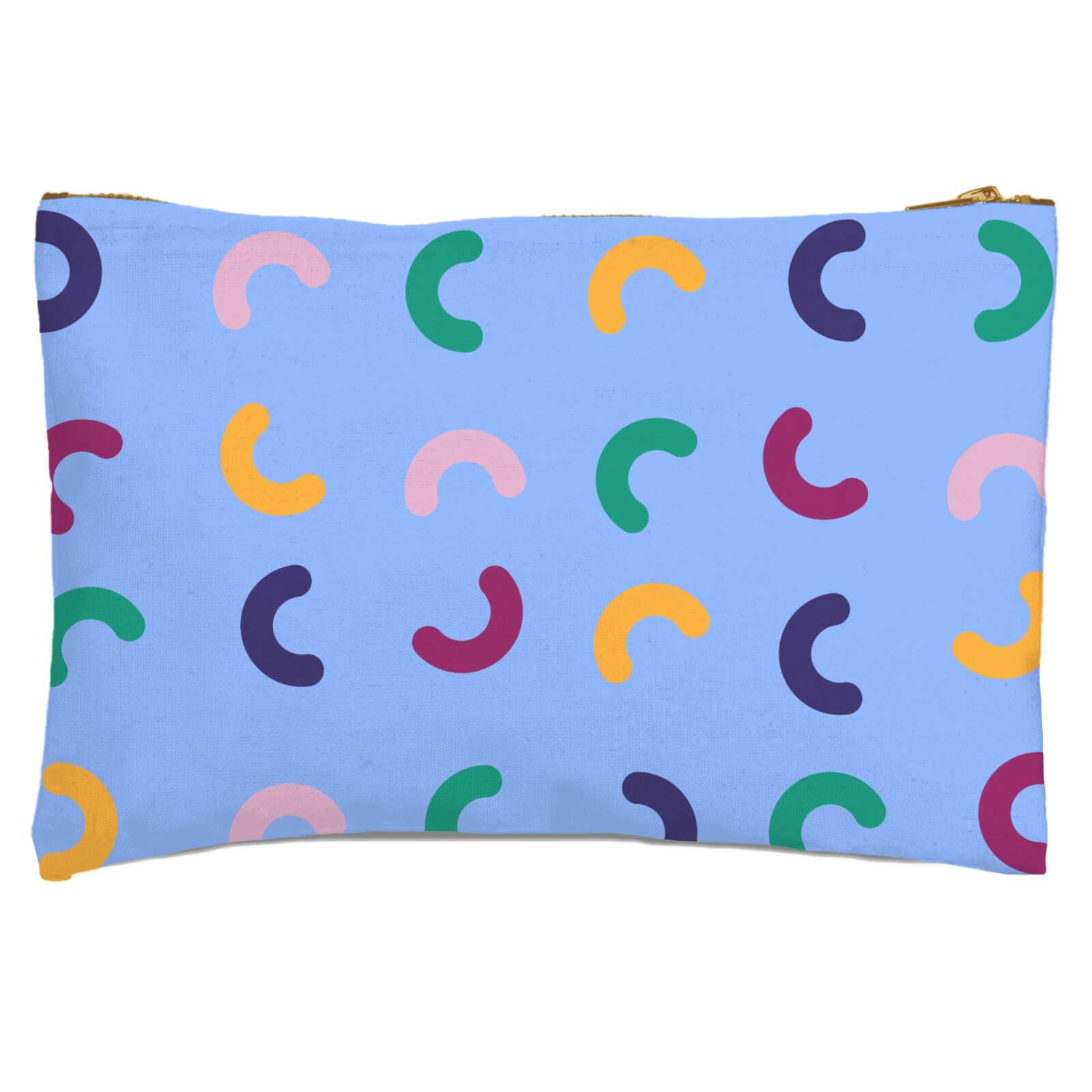 Rainbow Curls Zipped Pouch