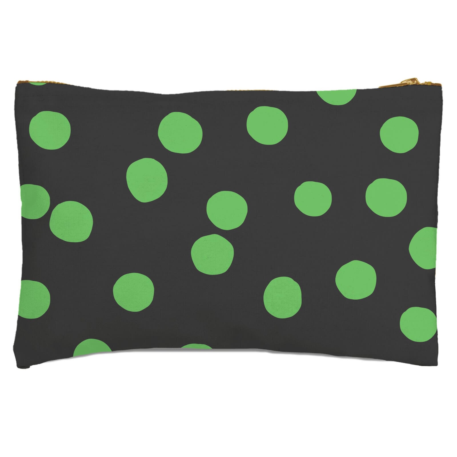 Large Polka Dots Zipped Pouch