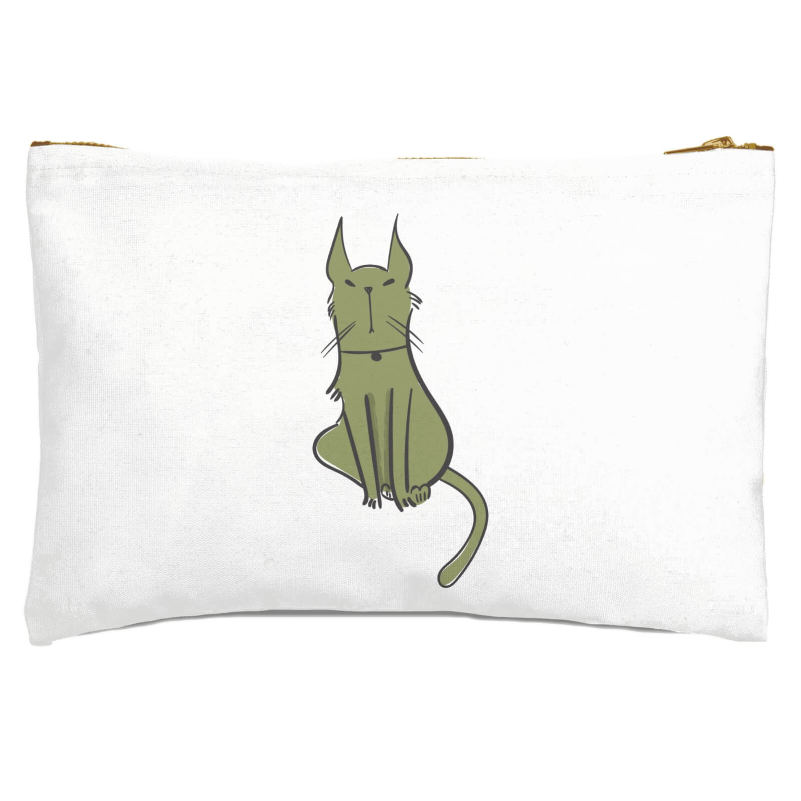 Posh Kitty Zipped Pouch