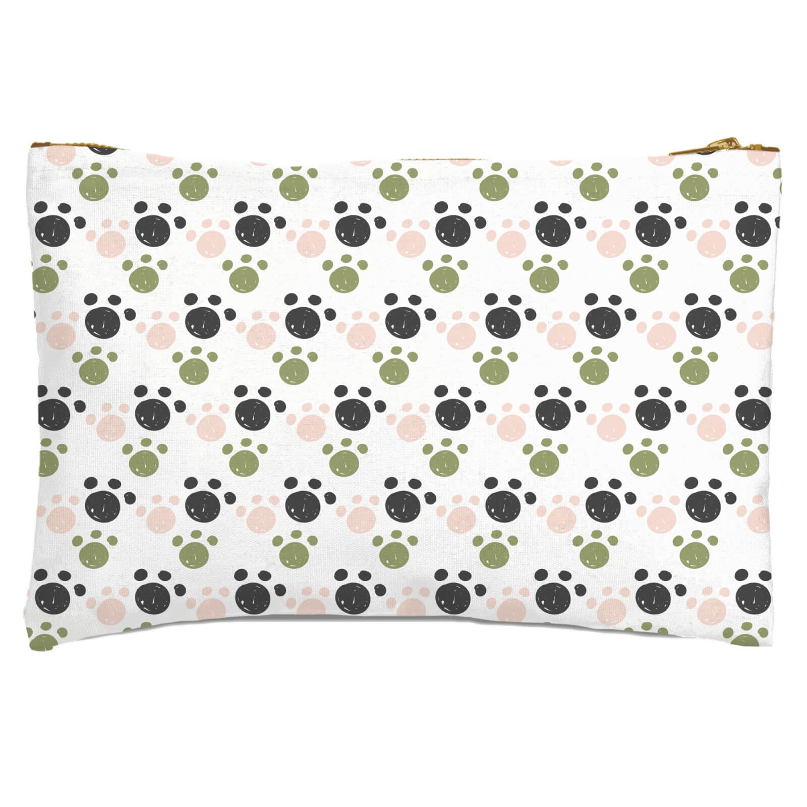Paw Pattern Zipped Pouch