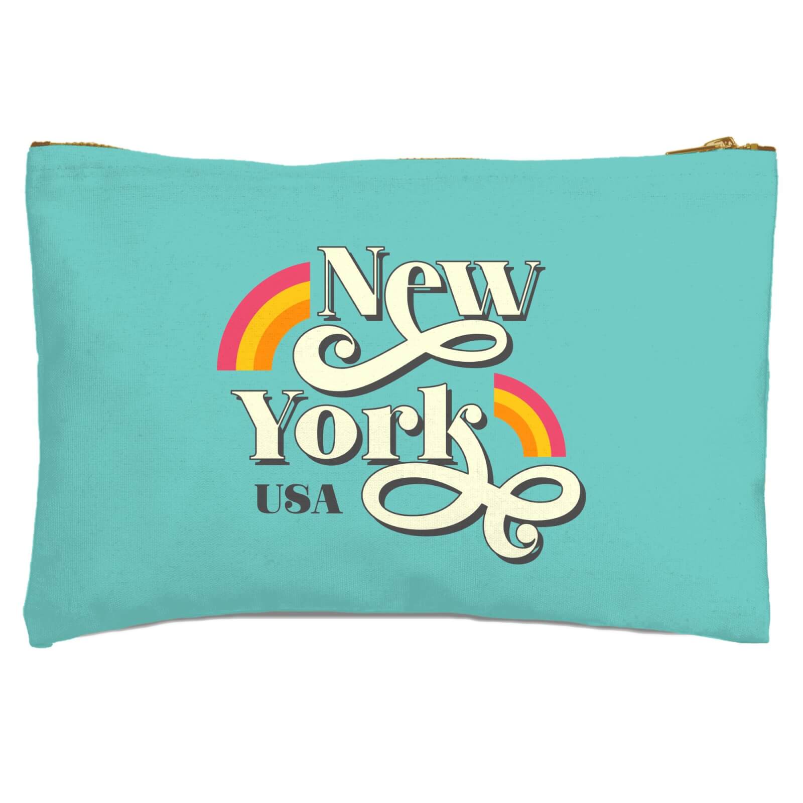 New York Zipped Pouch