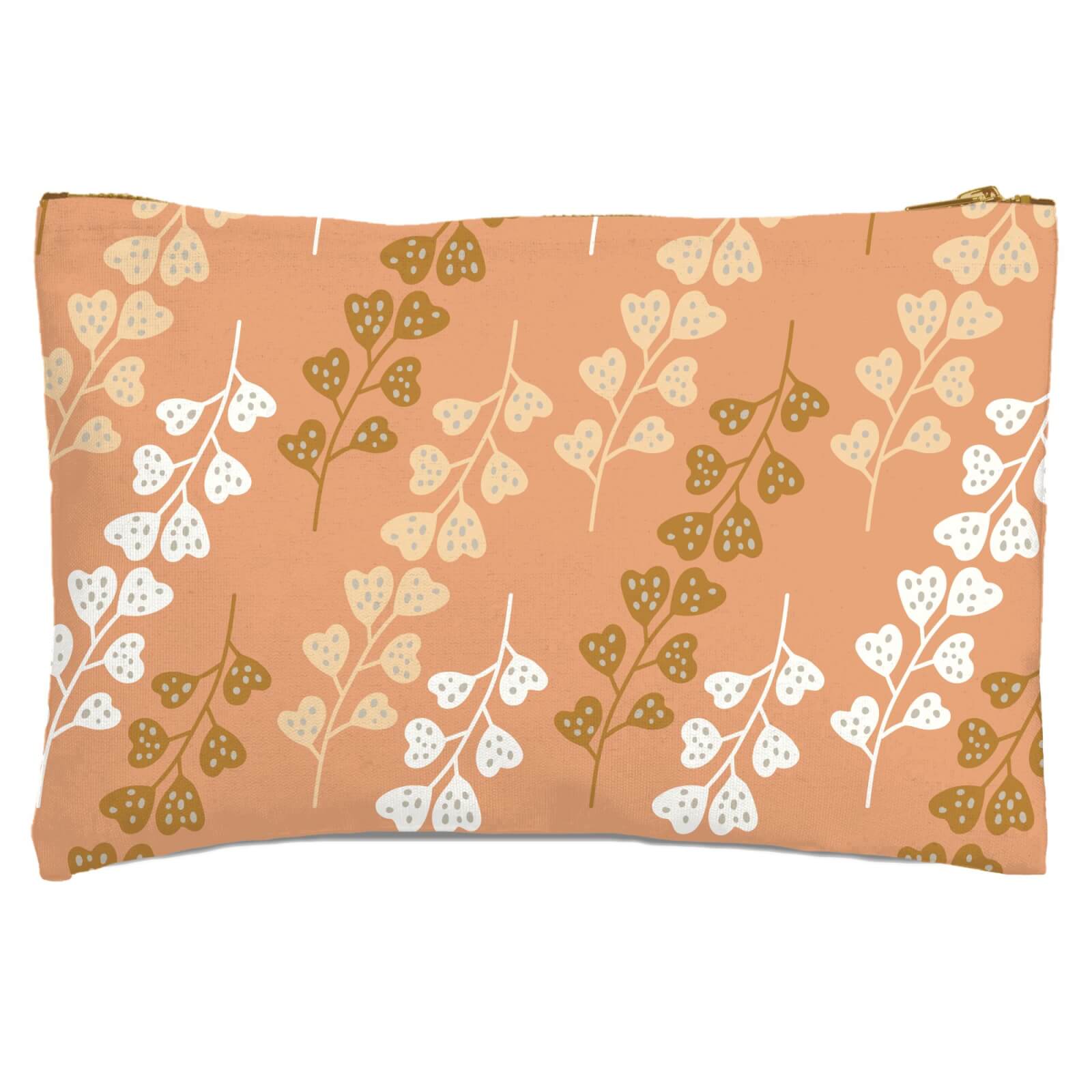 Flower Press Zipped Pouch