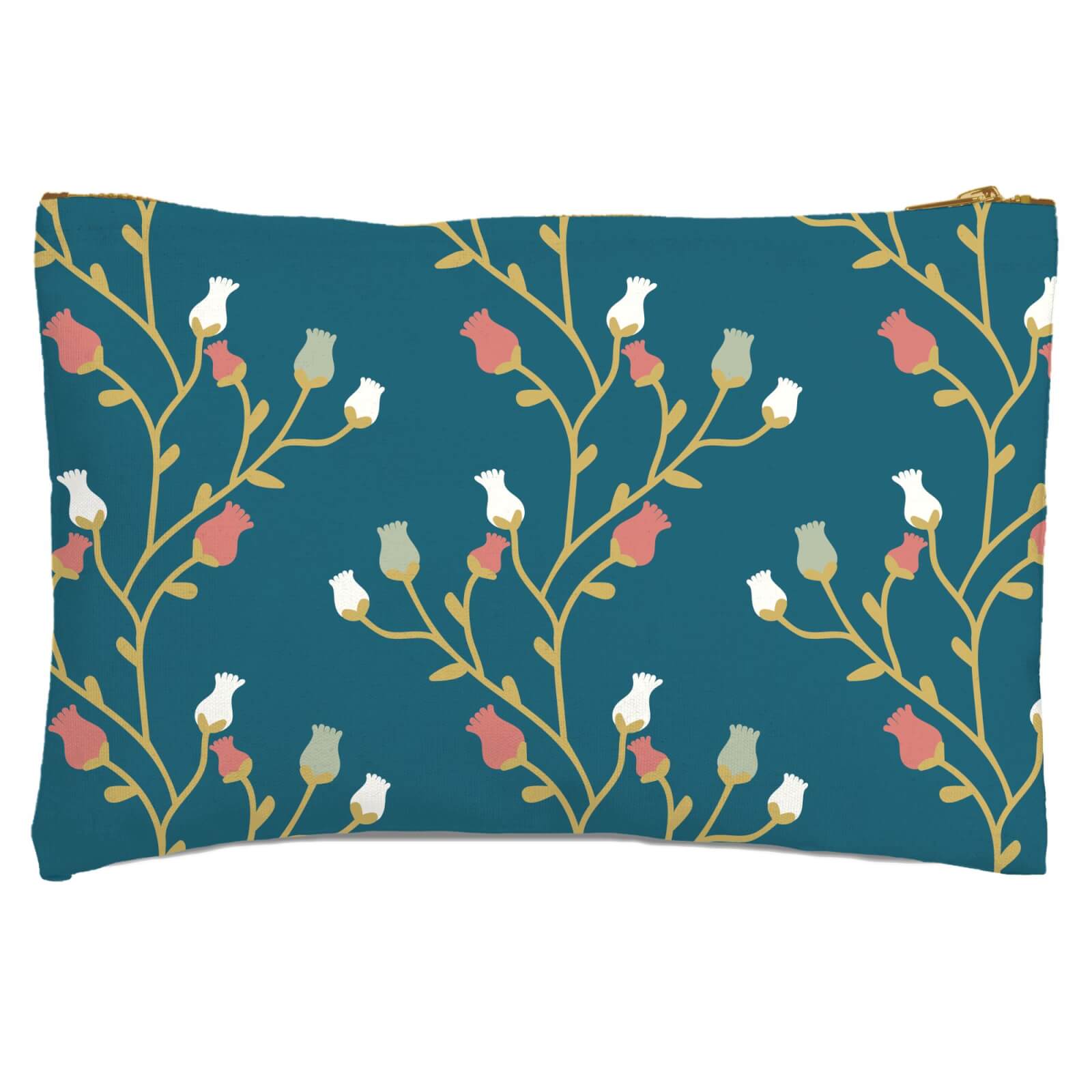 Rose Vines Zipped Pouch
