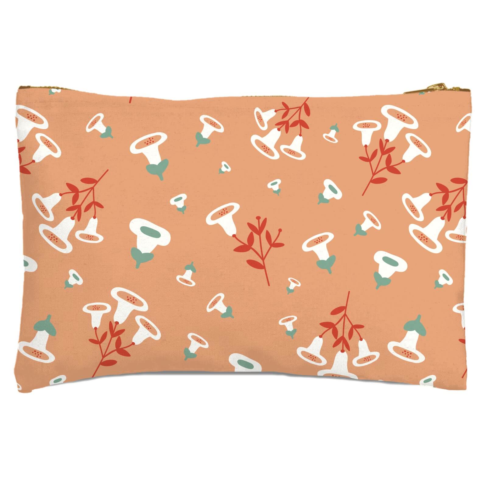 Bell Flowers Zipped Pouch