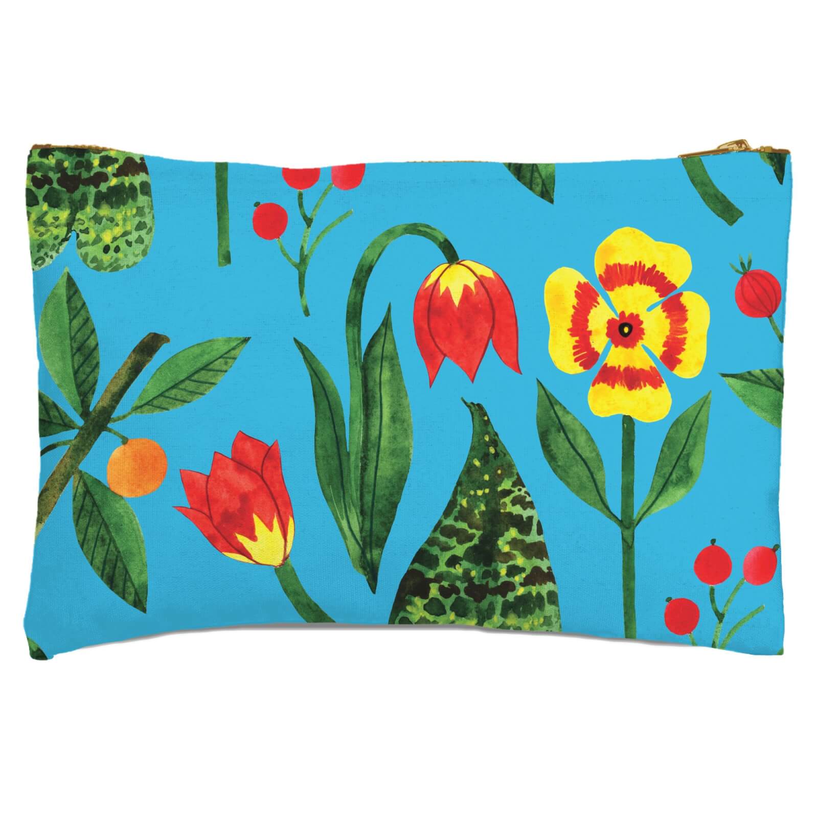 Retro Botanicals Zipped Pouch