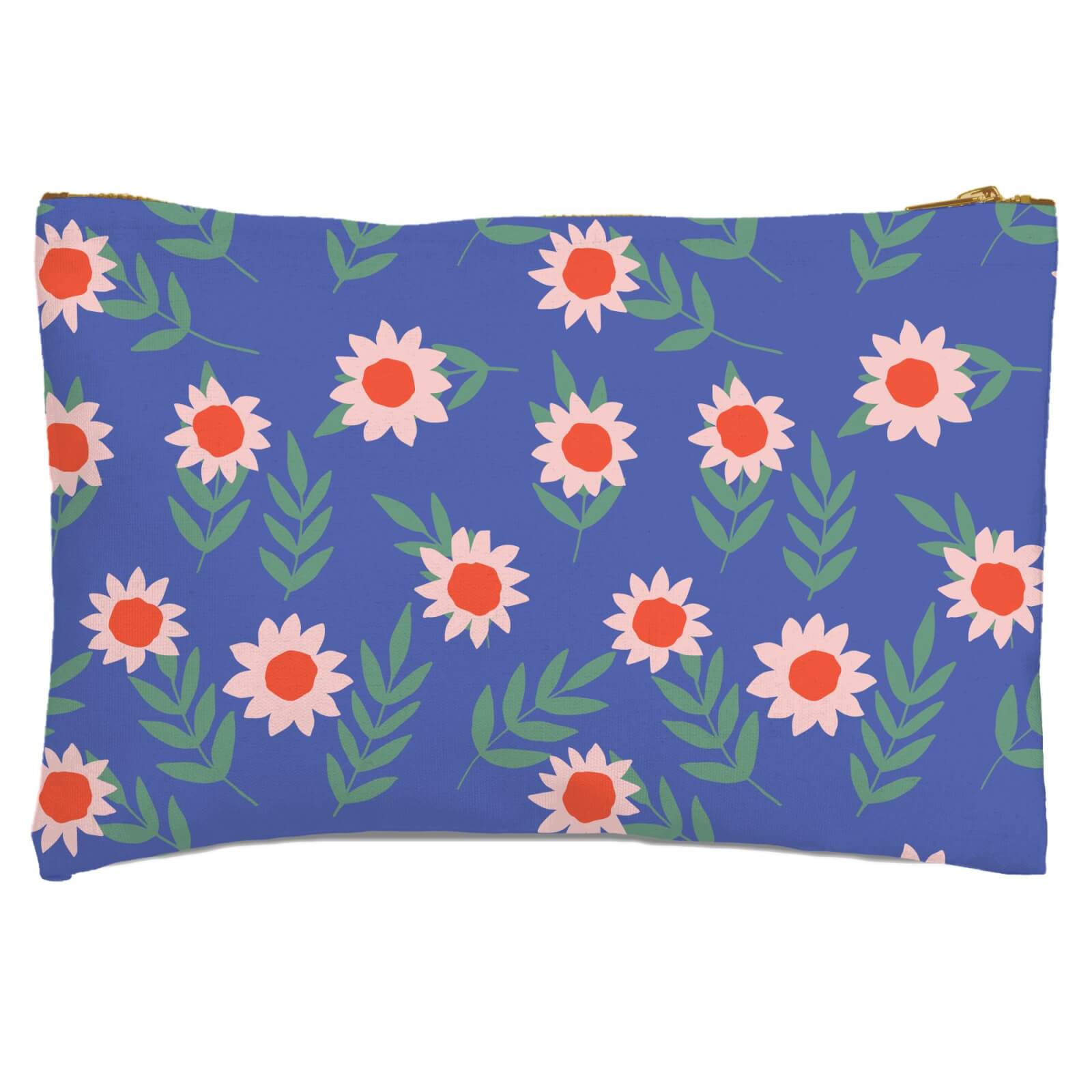 Large Daisy Zipped Pouch