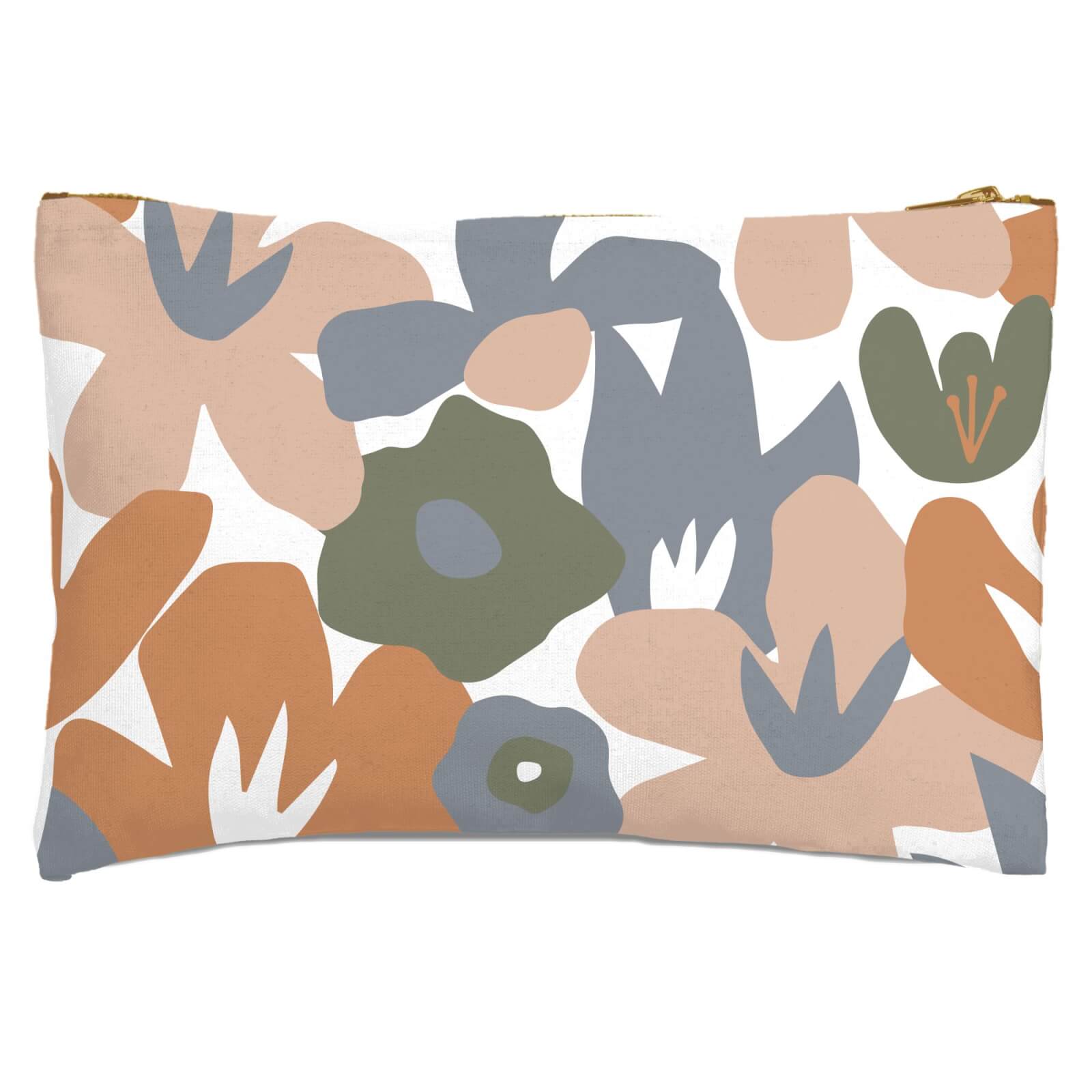 Garden Flowers Zipped Pouch