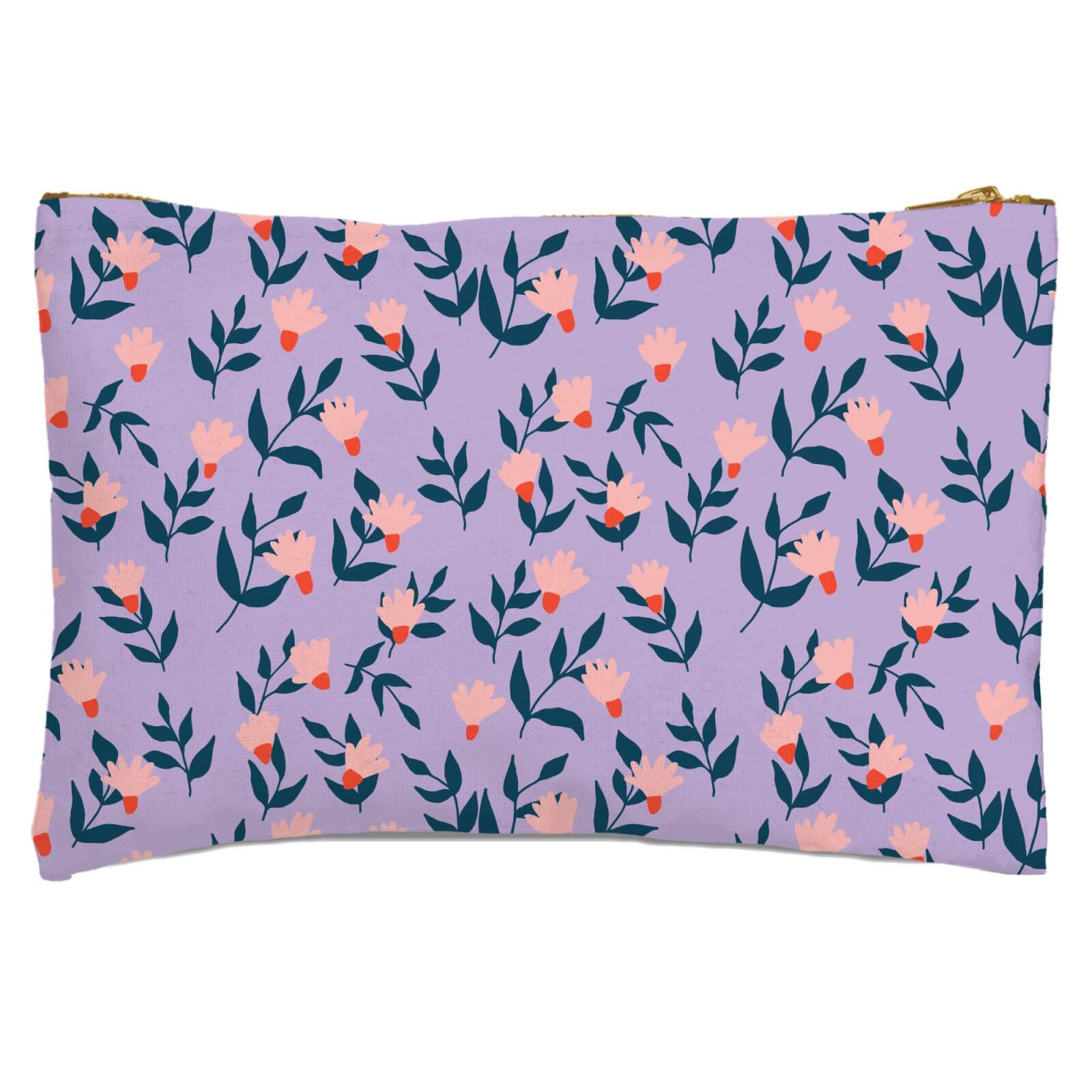 Wild Flowers Zipped Pouch