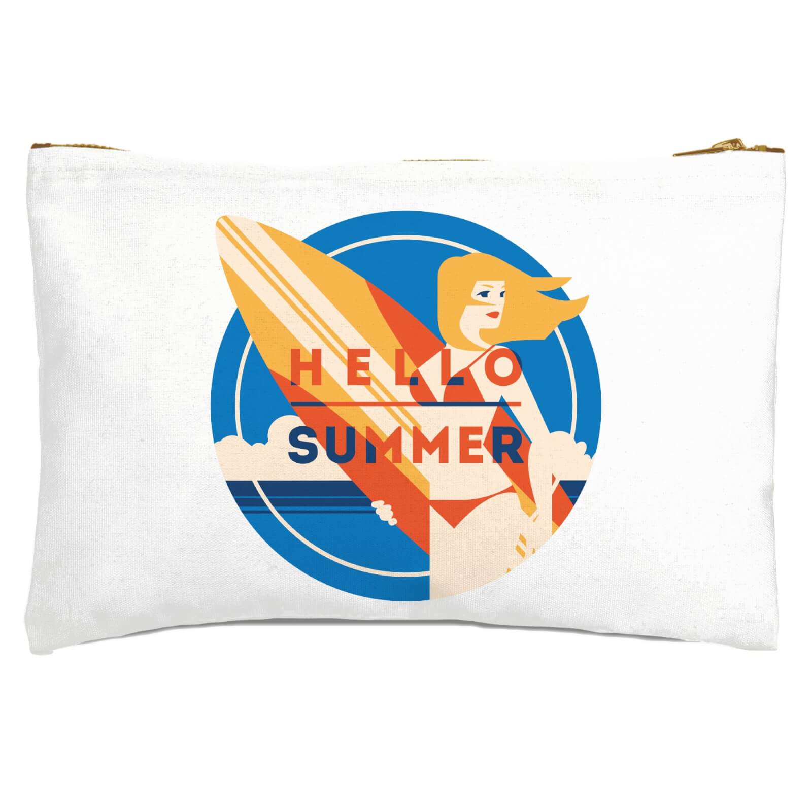 Hello Summer Zipped Pouch
