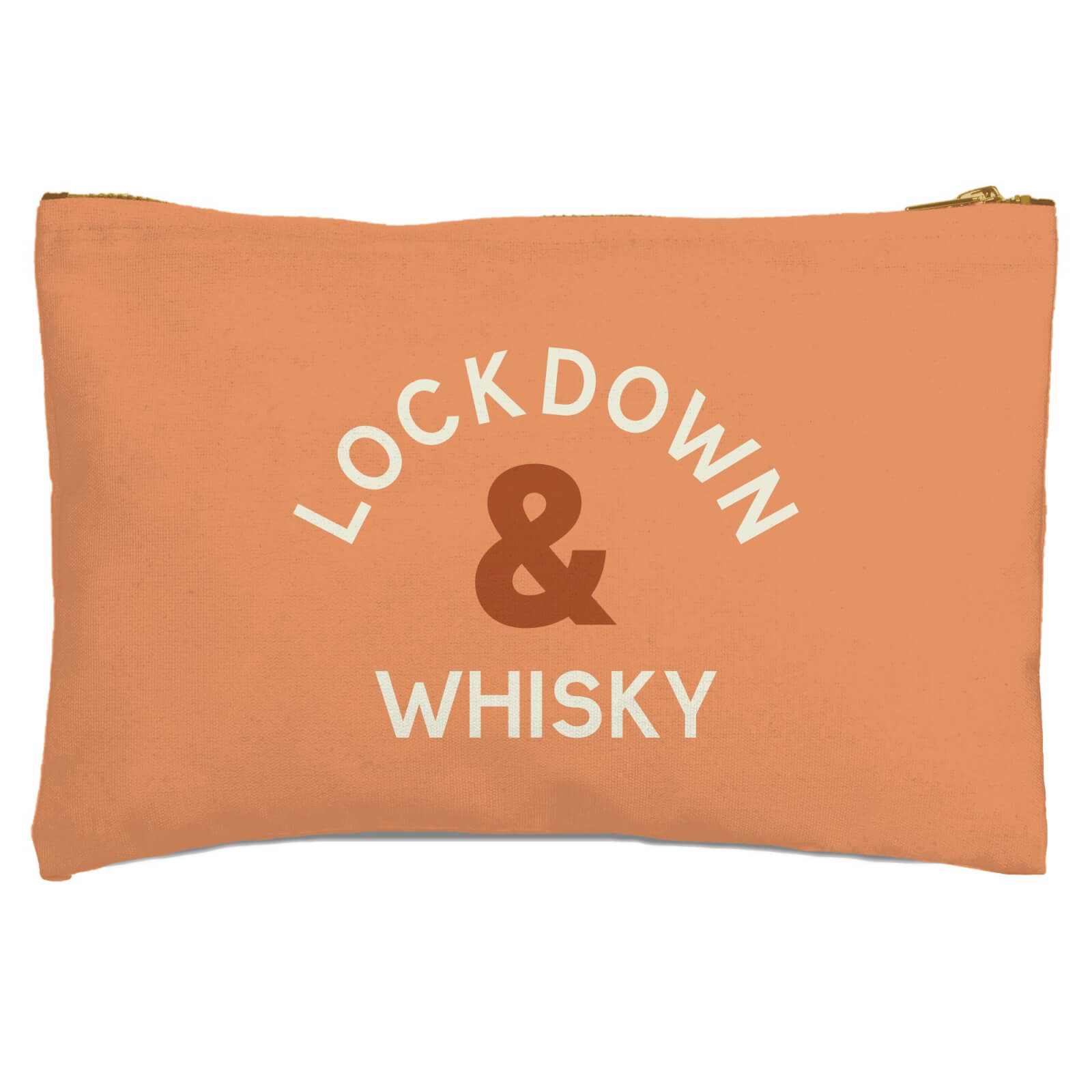 Lockdown & Whisky Zipped Pouch