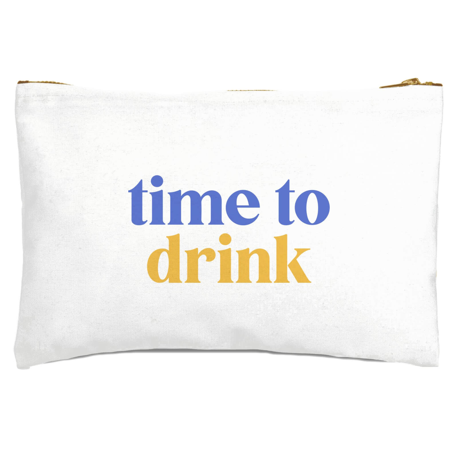 Time To Drink Zipped Pouch
